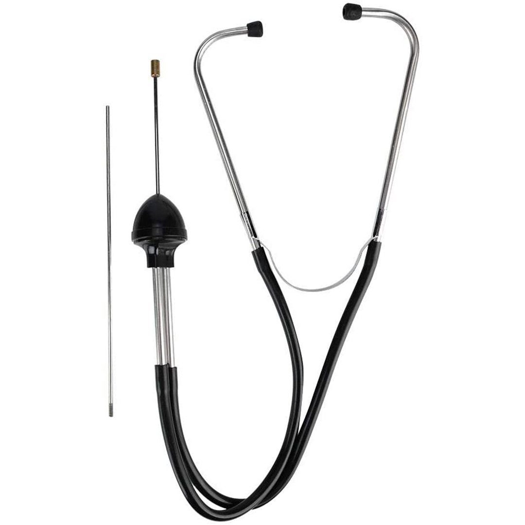 SOTOR Auto Stethoskop,KFZ Zylinder Stethoskop Mechanik Motor Reparatur Teste Kopfhörer (Diagnosewerkzeug Problem Finder Werkzeug)