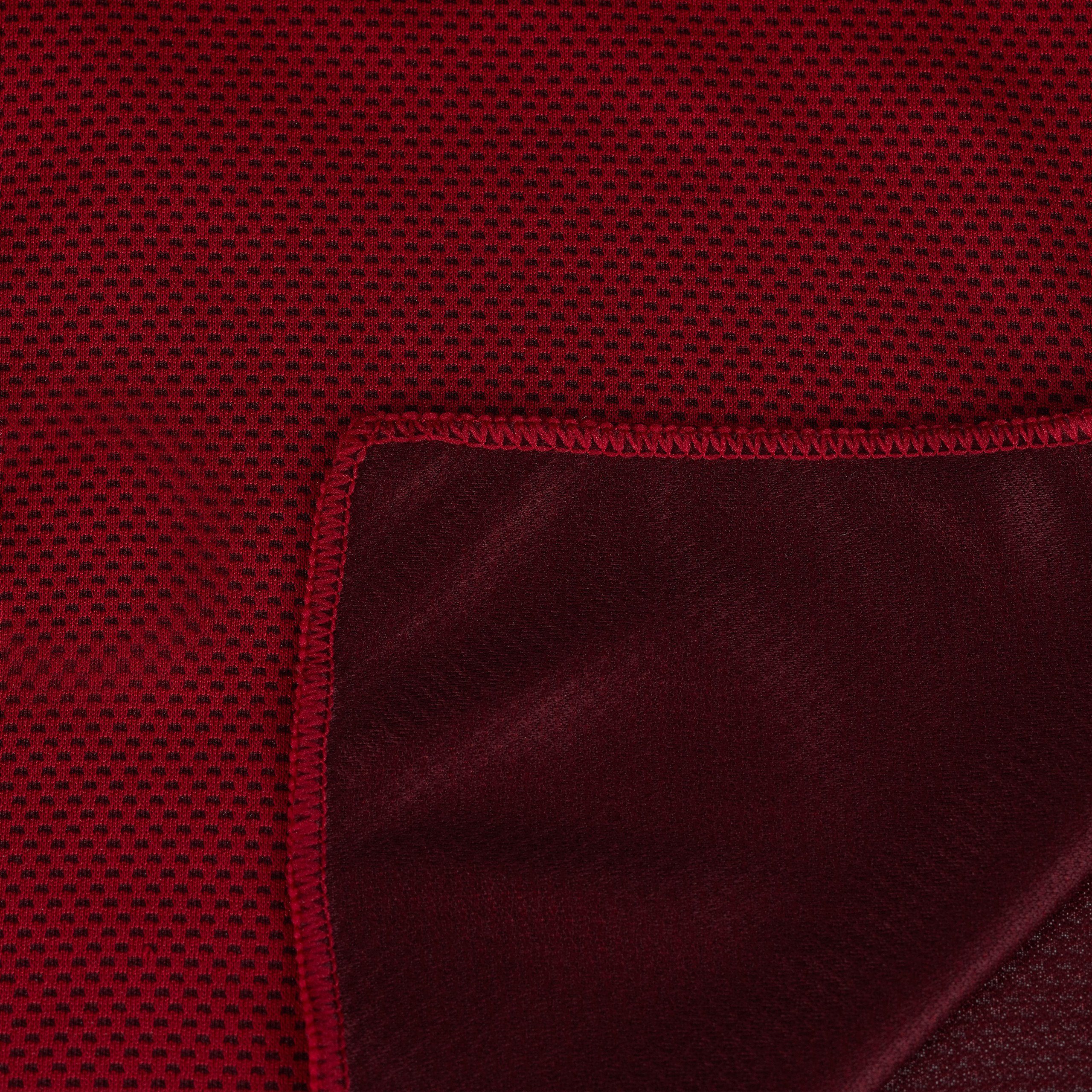 Kühlendes Handtuch 2er Grau Rot Dunkelrot Transparent Sporthandtuch im Pack, relaxdays
