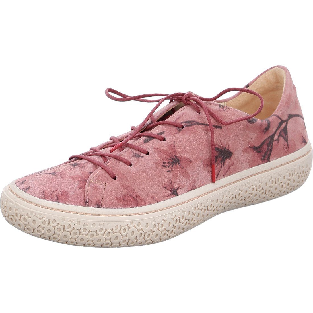 Think! - Leder Think! 048419 Schuhe, Damen Schnürschuh Tjub rosa Schnürschuh