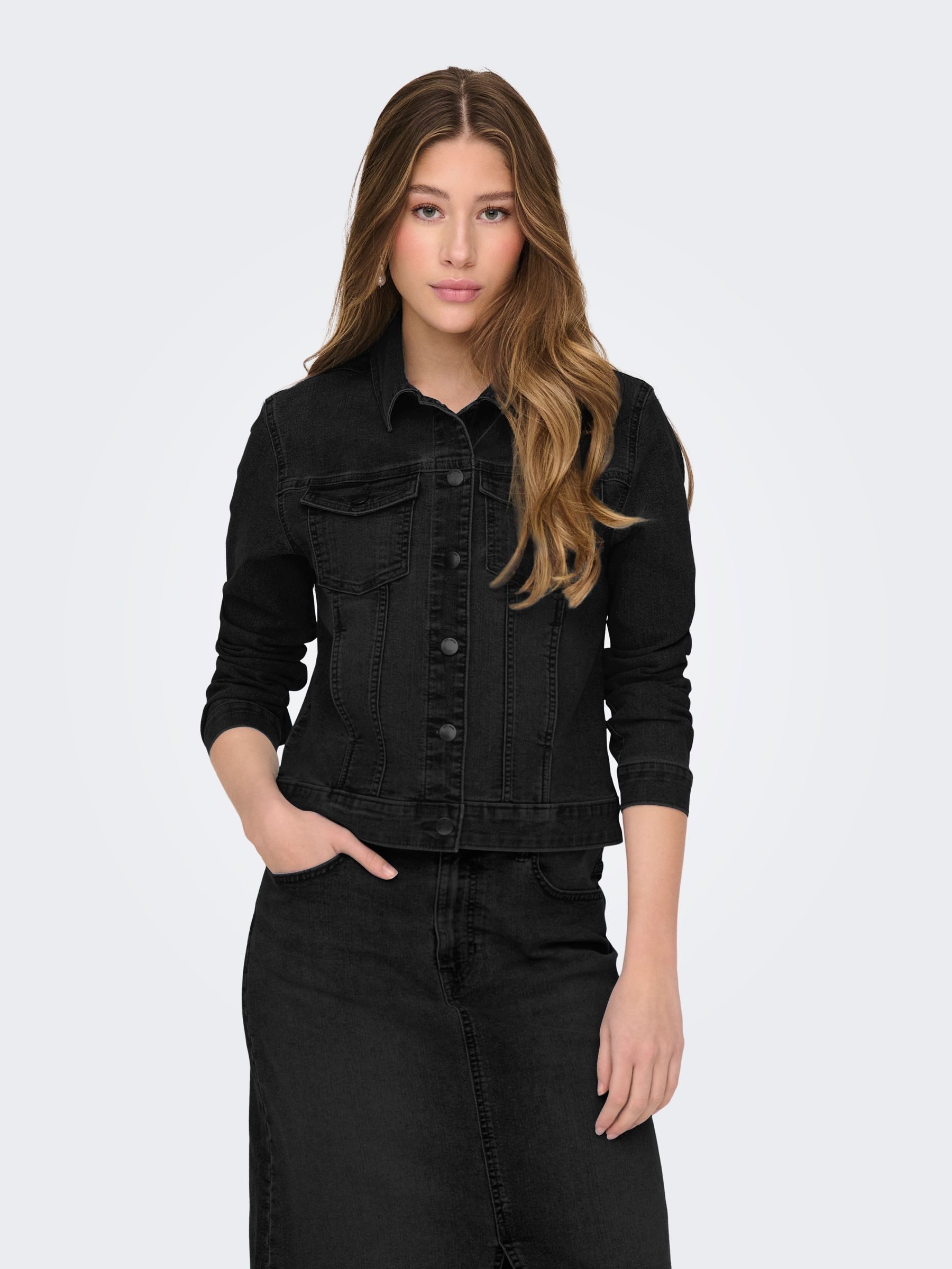 JACQUELINE de YONG Jeansjacke Klassische Denim günstig online kaufen