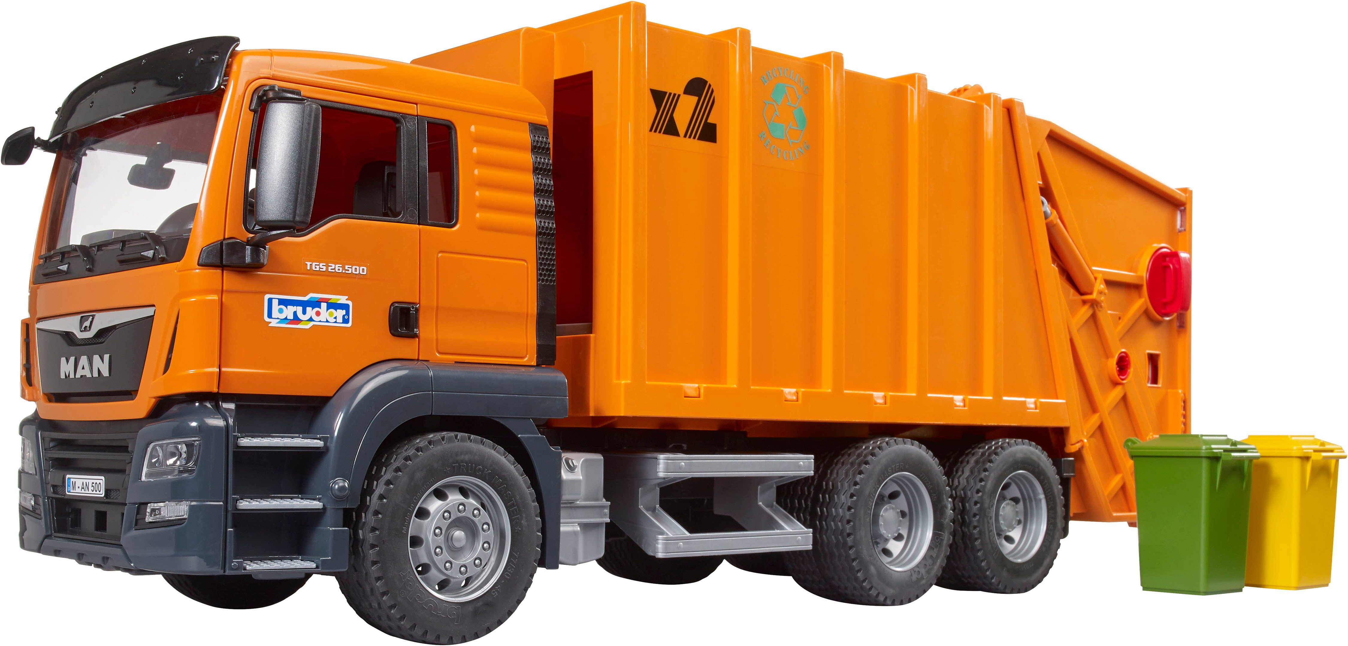 Bruder® Spielzeug-LKW MAN TGS Müll LKW (03760), Made in Europe