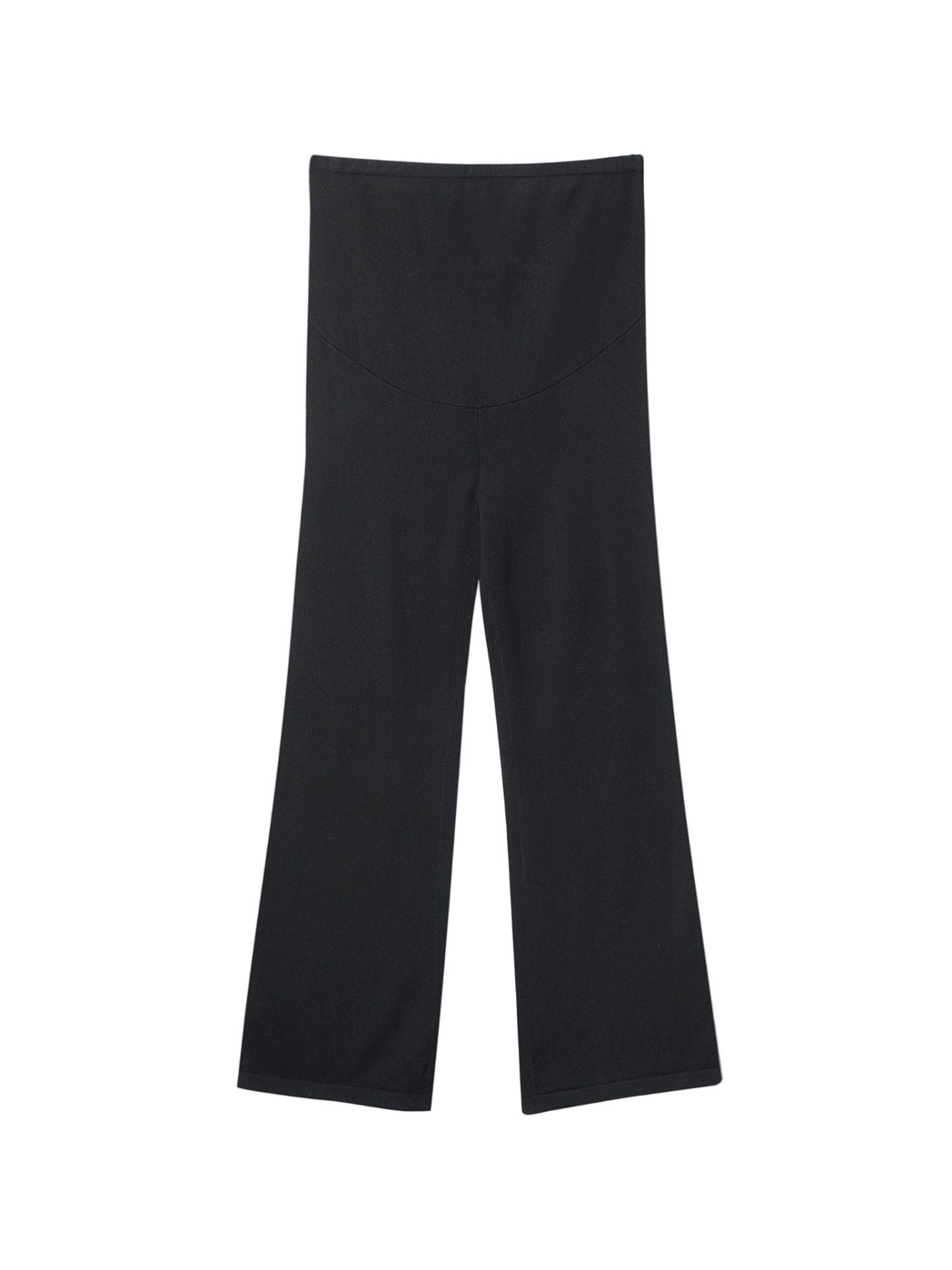 GOBI Cashmere Umstandshose Weite gestrickte Umstandshose aus Kaschmir