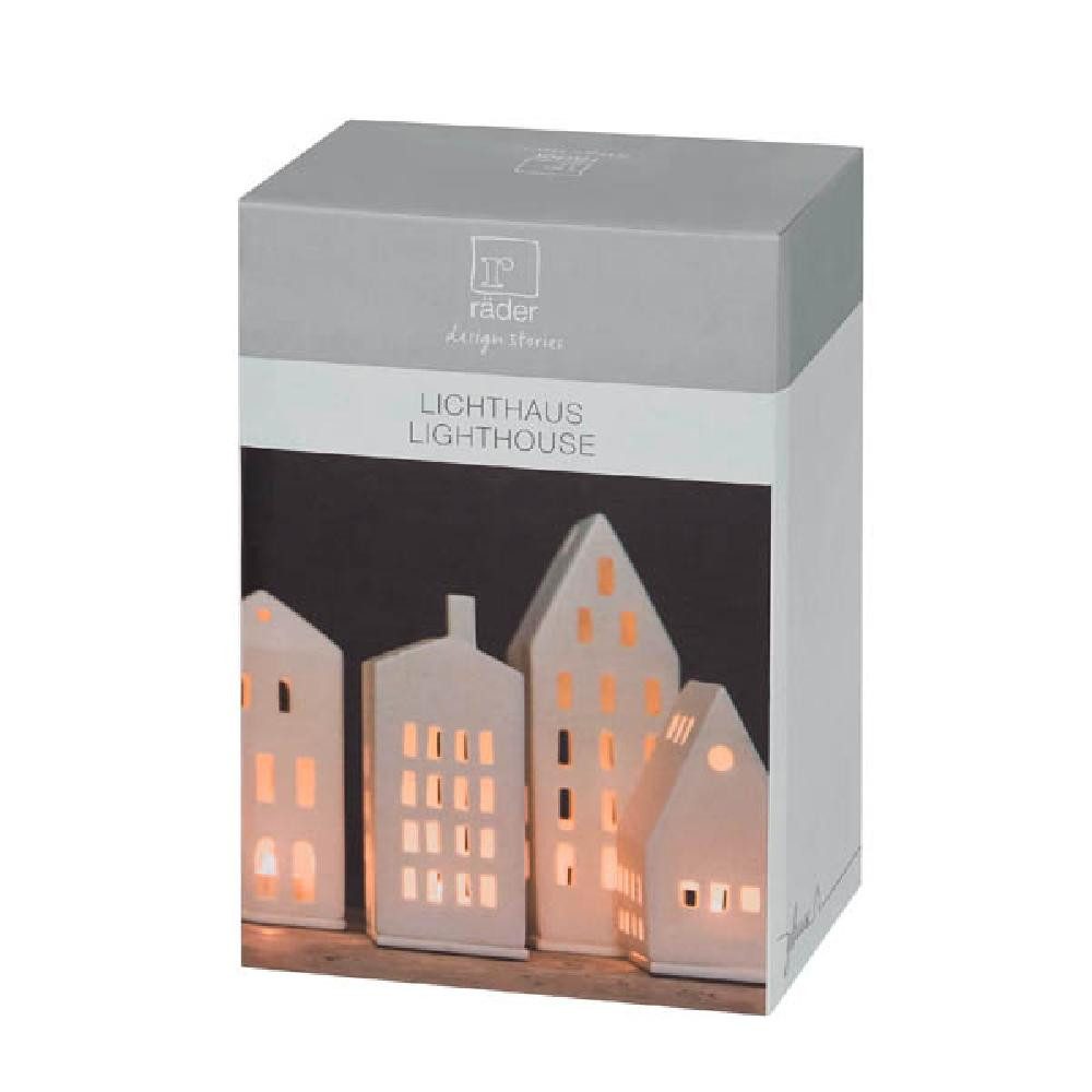 Räder Kerzenhalter Design Lichthaus Walmdach (16,5cm)
