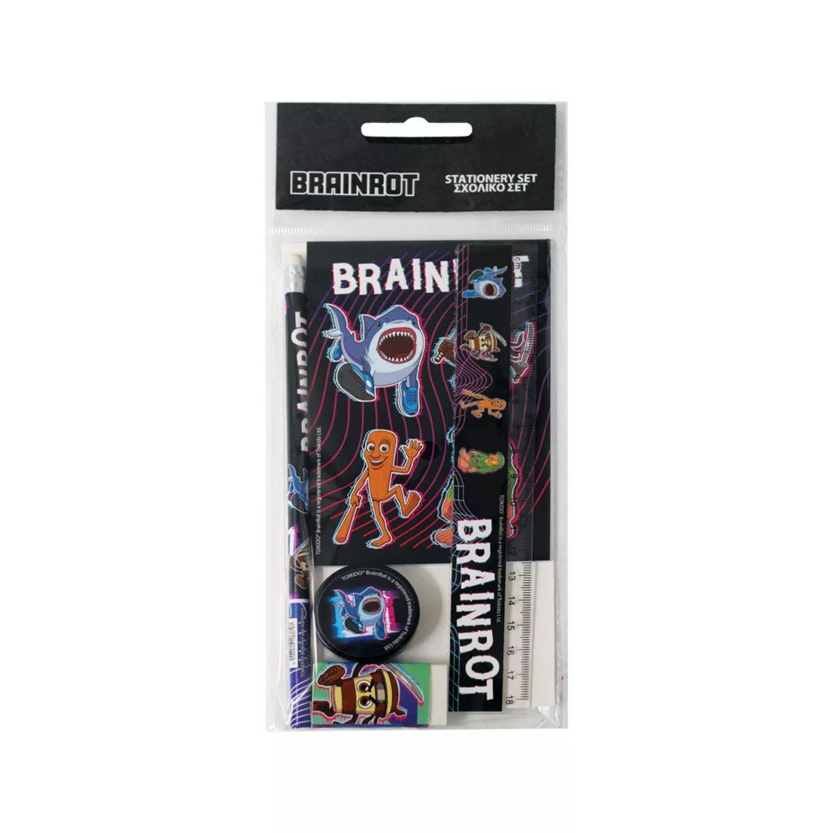 Brainrot Kreativset Brainrot Vibes Schreibset 5-teilig
