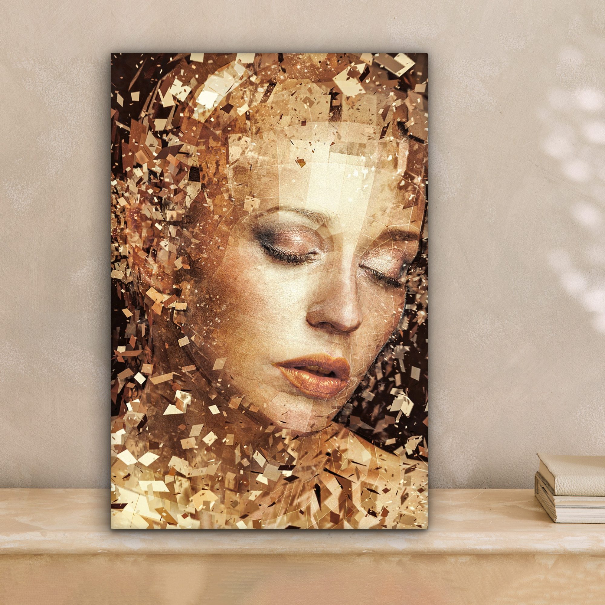 OneMillionCanvasses® Leinwandbild Frau - Abstrakt - günstig online kaufen