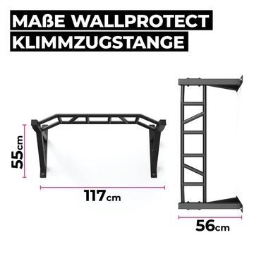 ATLETICA Klimmzugstange Wall Multi-Grip Klimmzugstange, Viele Griffvariationen