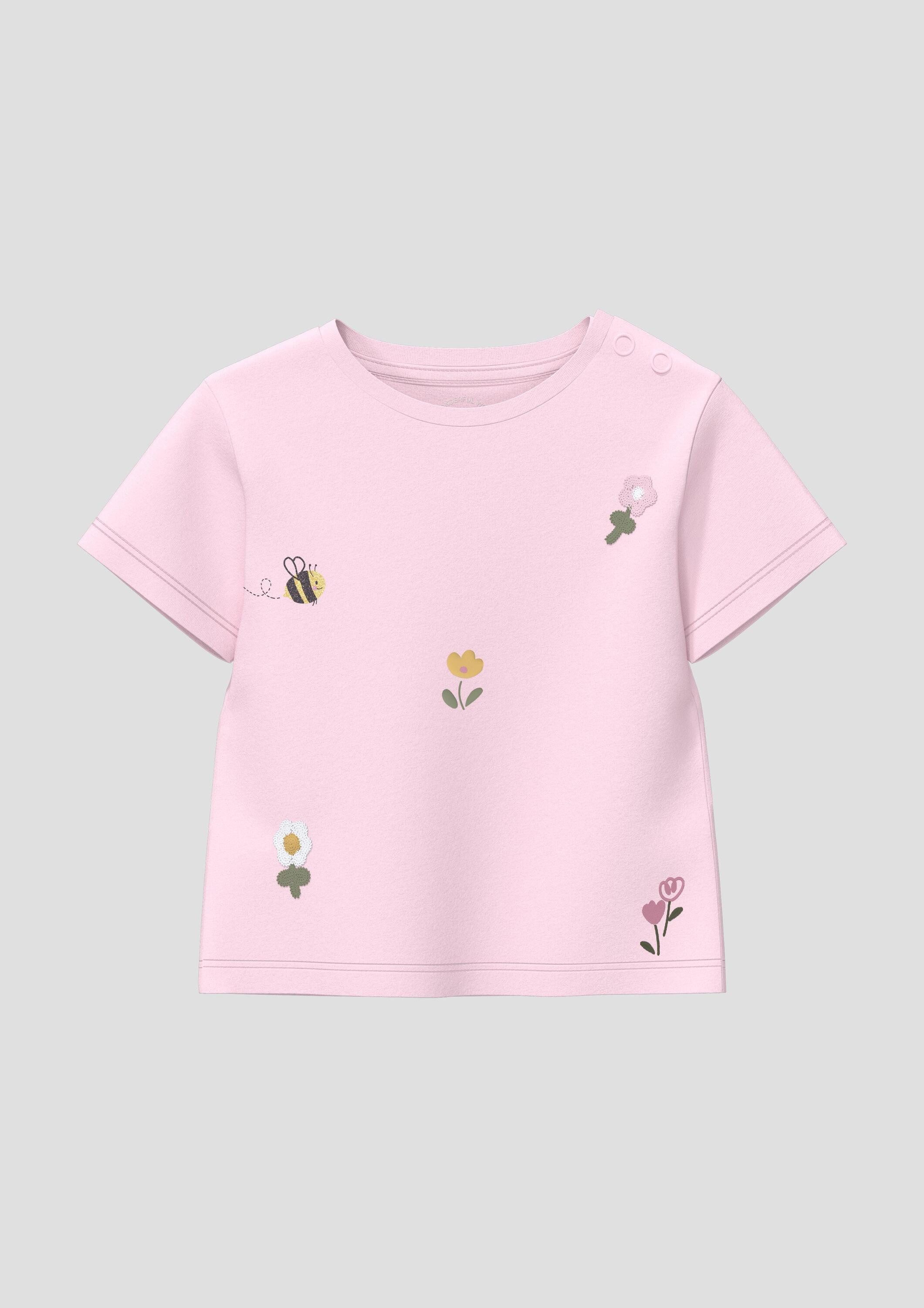 s.Oliver Kurzarmshirt T-Shirt T-Shirt mit Artwork