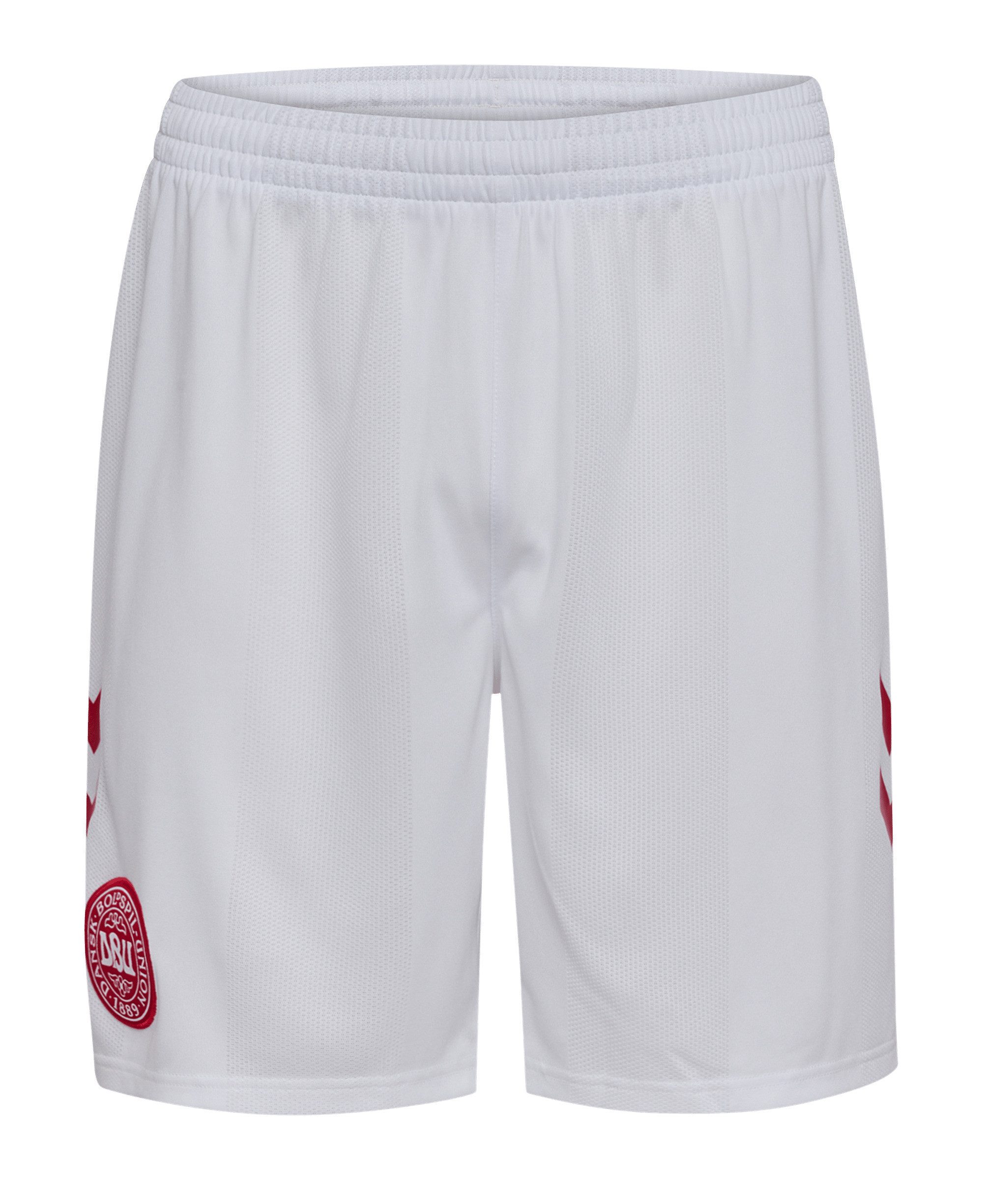 hummel Sporthose hummel DBU Dänemark Short Home 2026 Weiß Shorts