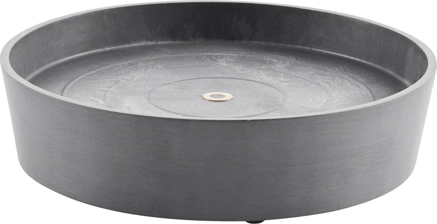 ECOPOTS Blumentopfuntersetzer SAUCER WHEELS Grey, BxTxH: günstig online kaufen