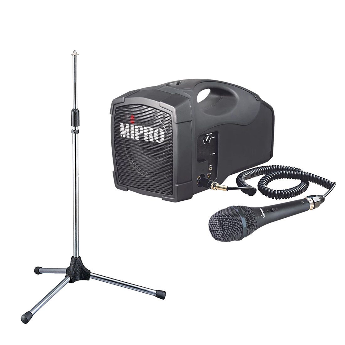 Mipro Audio Mikrofon MA-101C Lautsprecher mit Mikrofon mit Stativ