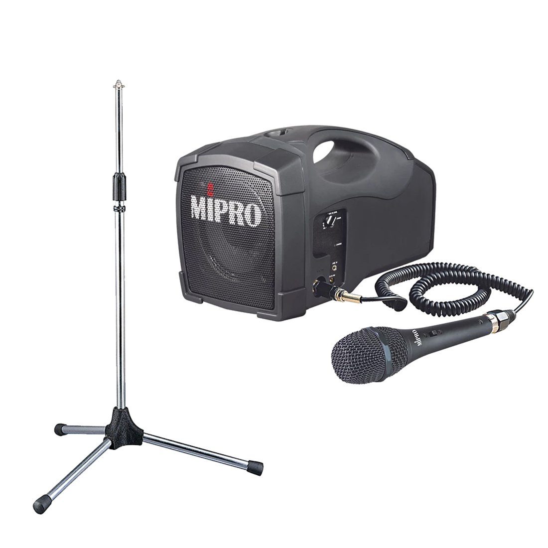 Mikrofon Mipro MA-101C Lautsprecher mit Mikrofon mit Stativ