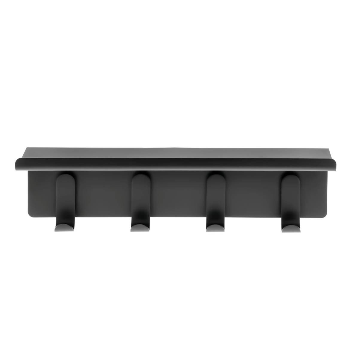 Zone Denmark Шафиleiste "A-Collection" Flurregal mt 4 Haken und kleiner Ablage 40x15x11cm, Гачки гардеробні, Wandhaken, skandinavisches Design
