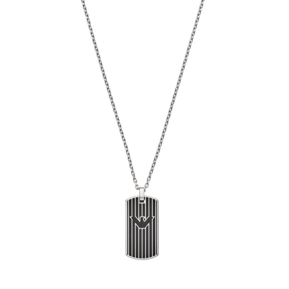 Einhänger EGS2724040 necklace men´s Armani mit Designer Emporio Kette