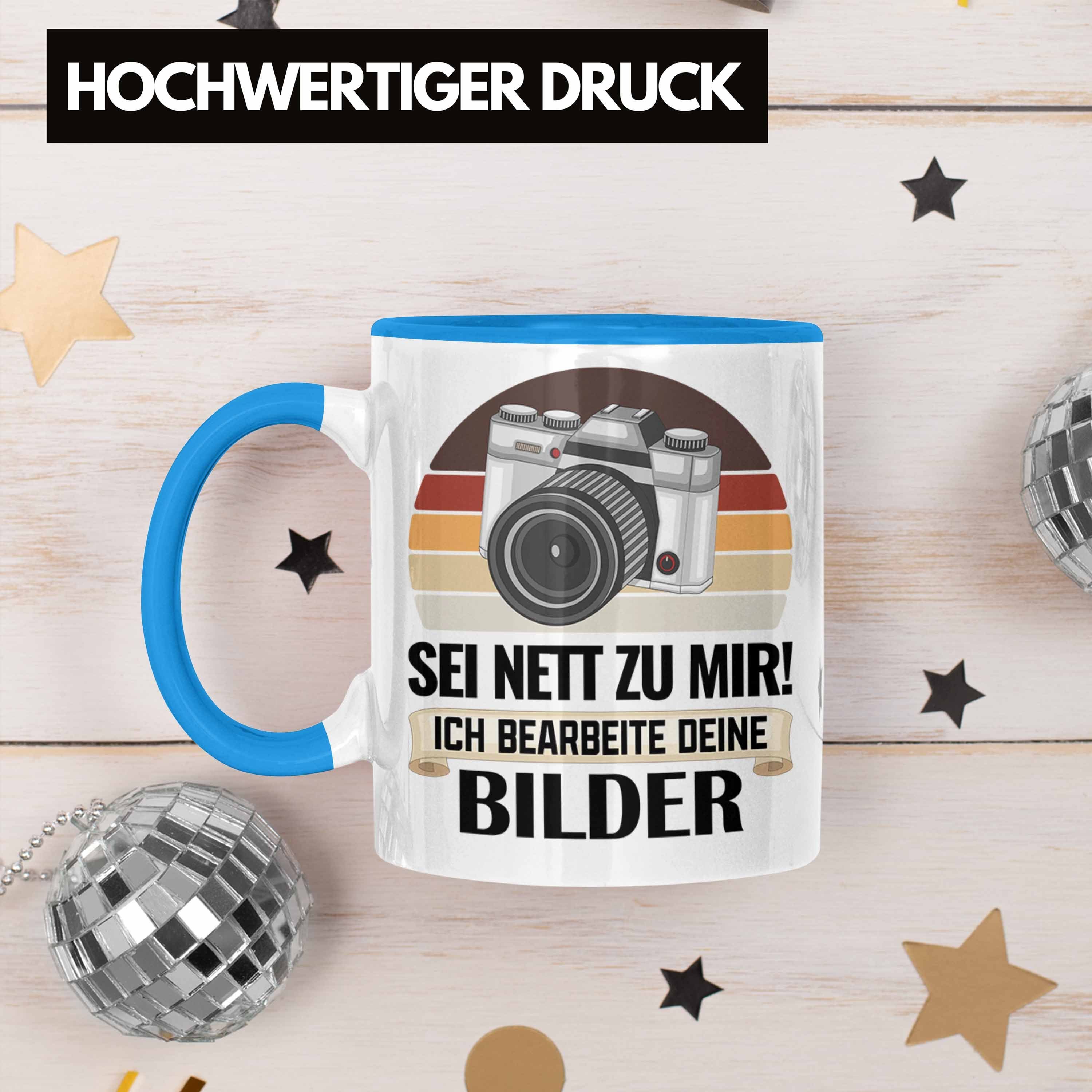 Ich Tasse Trendation Mir Deine Sei Bearbeite Zu Nett Spruch Geschenk Tasse Bil Blau Fotograf