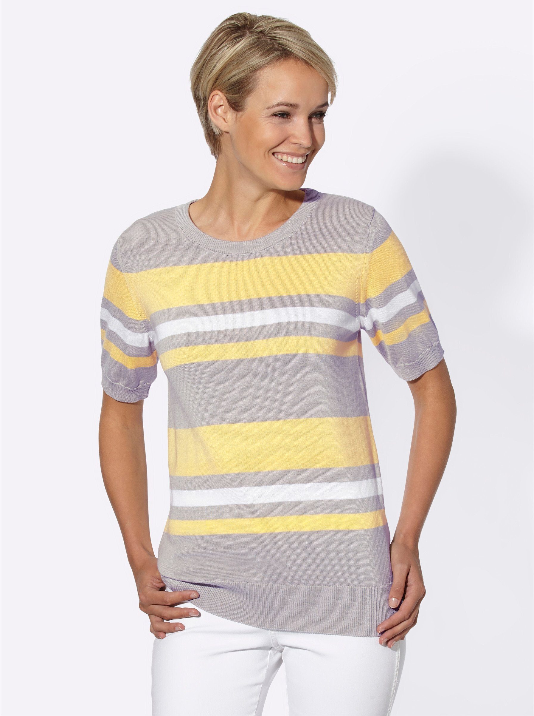 Witt Strickpullover Kurzarmpullover günstig online kaufen