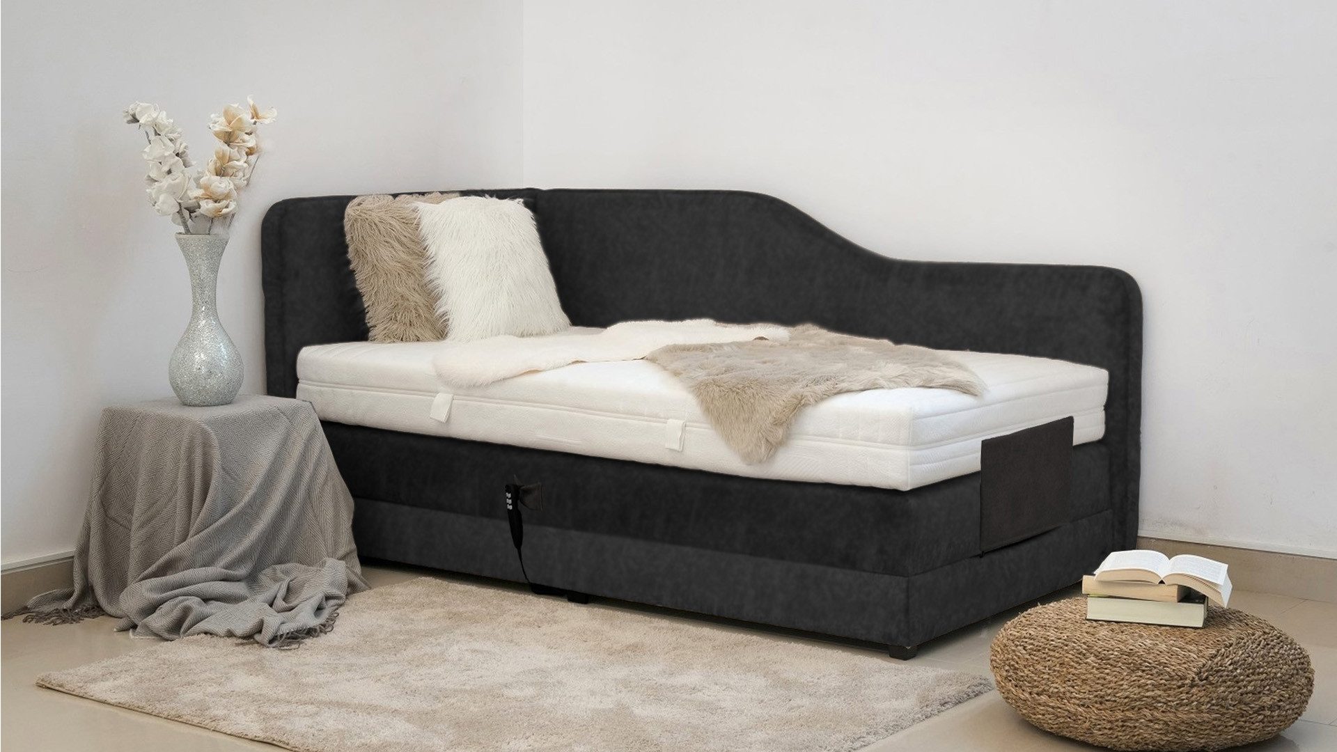 PAARA Boxspringbett Box Alexandria elektrisch verstellbar günstig online kaufen