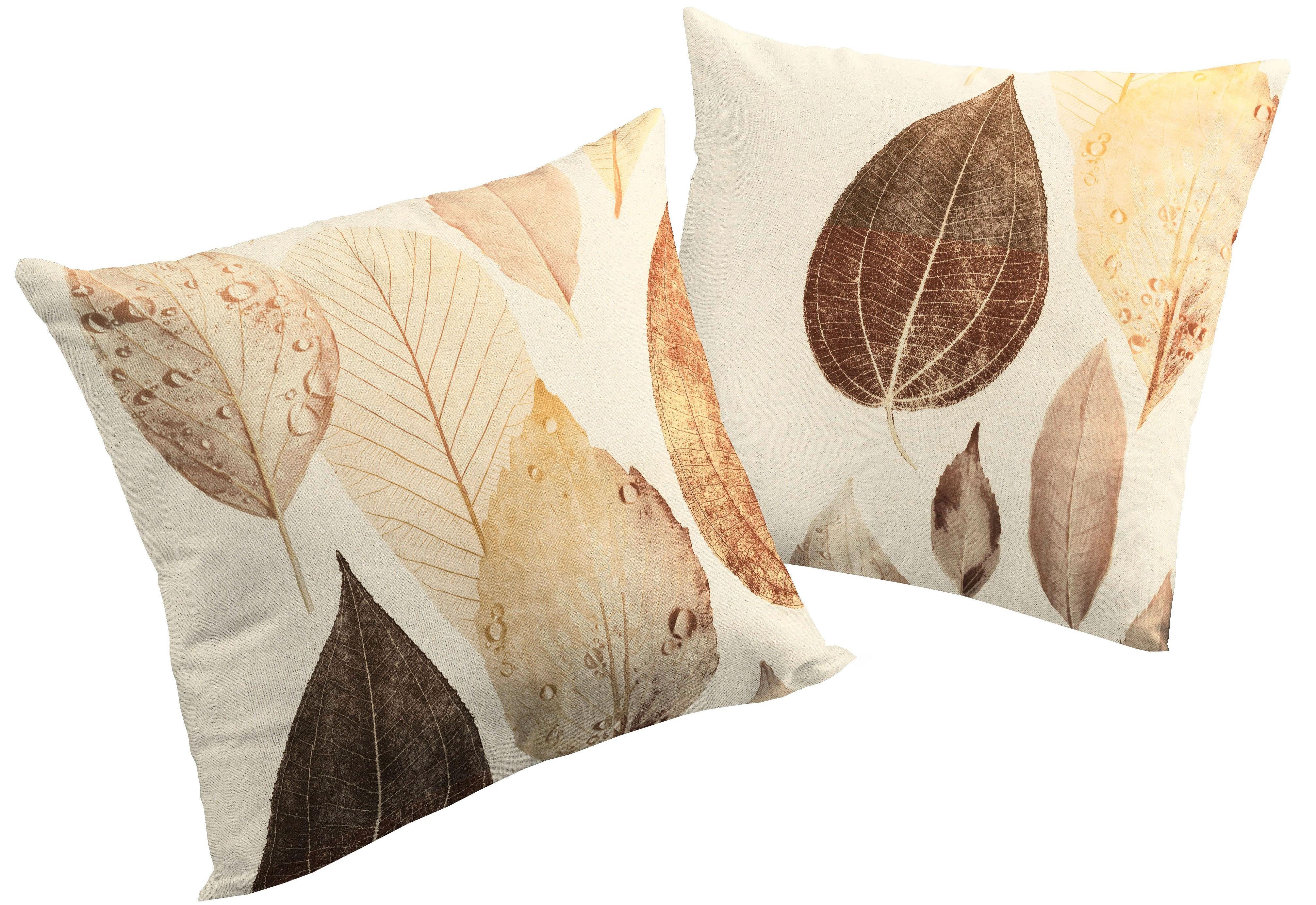 Wirth Dekokissen "MAREK" Kissenhülle ohne Füllung, 2 Stück günstig online kaufen