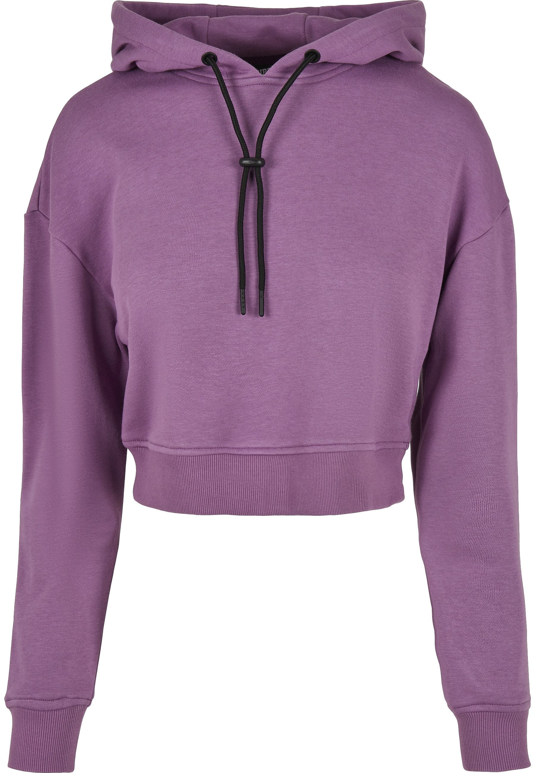 URBAN CLASSICS Sweatshirt Urban Classics Damen Ladies Short Terry Hoody (1-tlg)