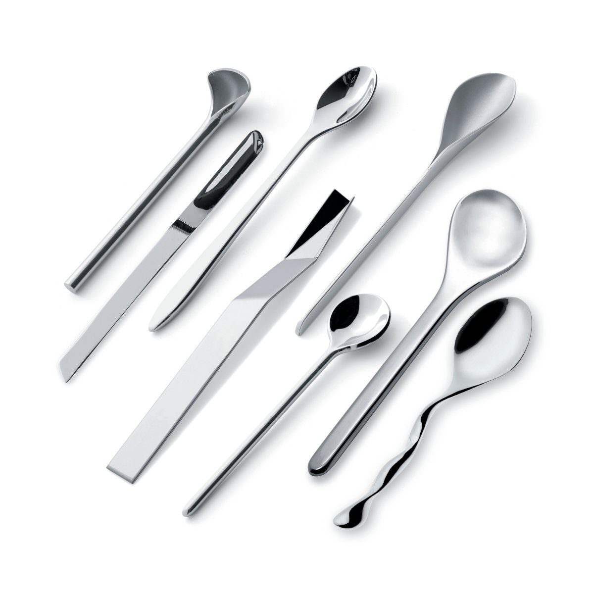 Alessi Kaffeelöffel Kaffee- Espressolöffel 8er-Set