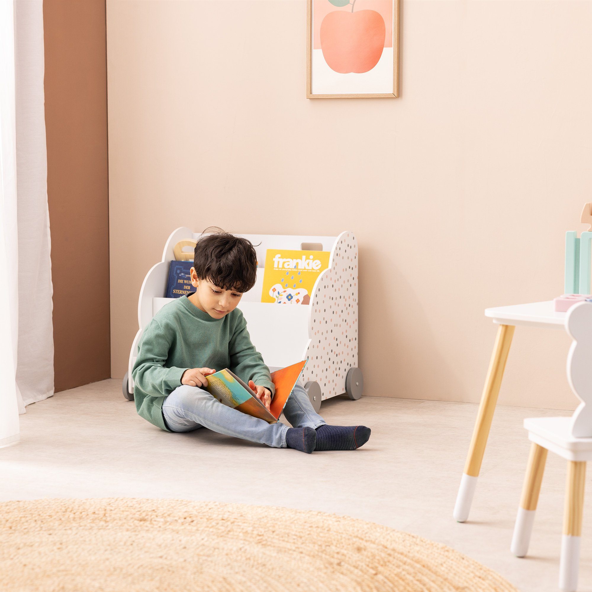 Navaris Bücherwand Bücherregal für Kinder - günstig online kaufen