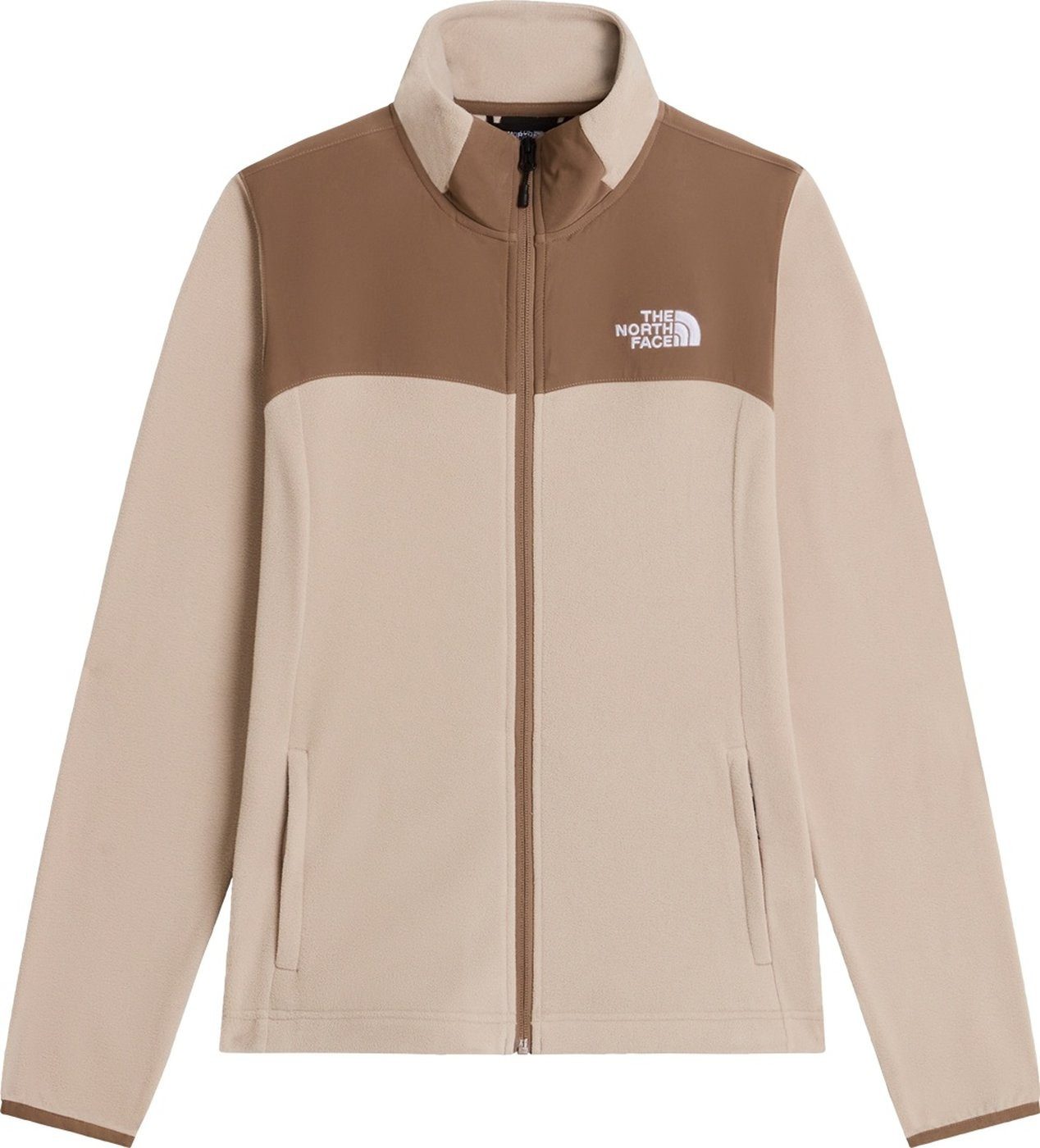 The North Face Funktionsjacke W RILA FULL ZIP FLEECE JACKET TIMELESS TAUPE/GARNET