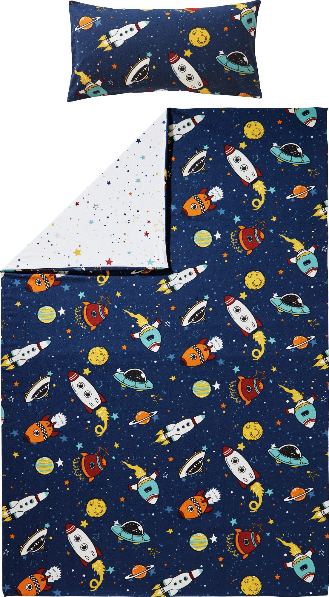 Erwin Müller Kinderbettwäsche Kinder-Wendebettwäsche, Biber, Feinbiber Moti günstig online kaufen