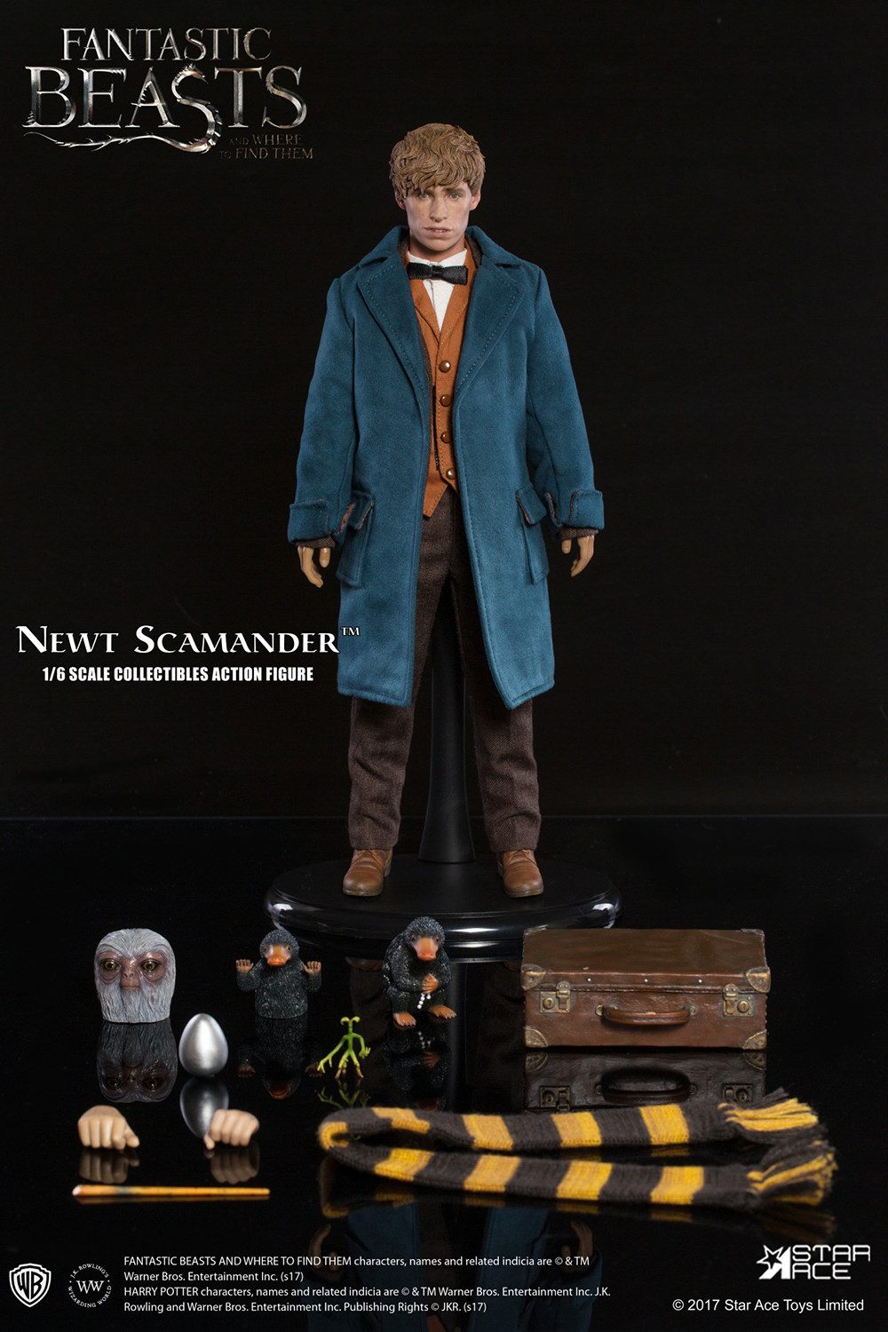 Star Ace Toys Actionfigur FANTASTIC BEASTS NEWT SCAMANDER SA0047 1/6 ACTIONFIGUR