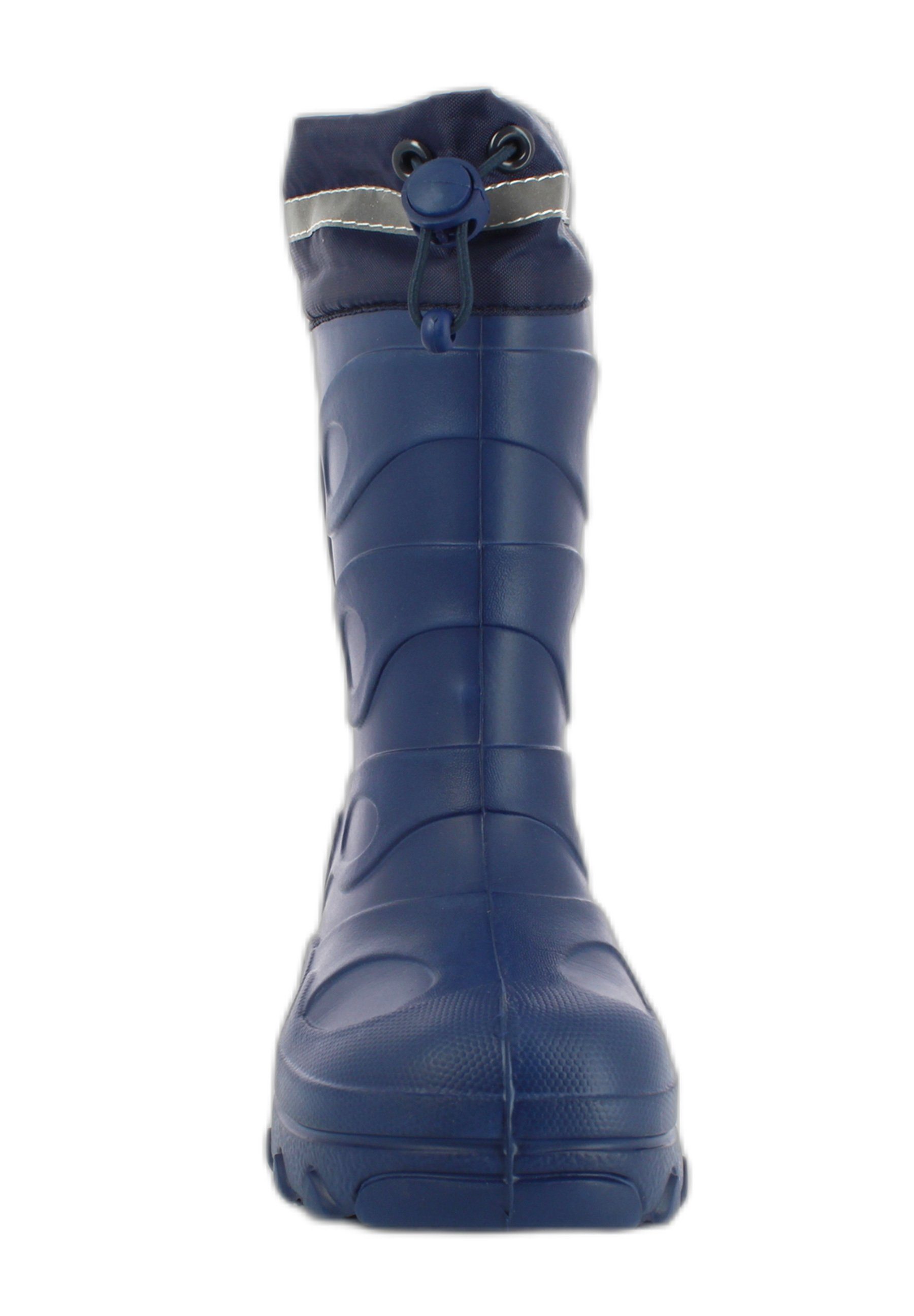 Beck Regenstiefel Basic  mit Warmfutter -  super leicht Gummistiefel (für Mädchen und Jungs, für warme Füße bei Nässe und Kälte) wasserdicht, sehr kuscheliges Warmfutter