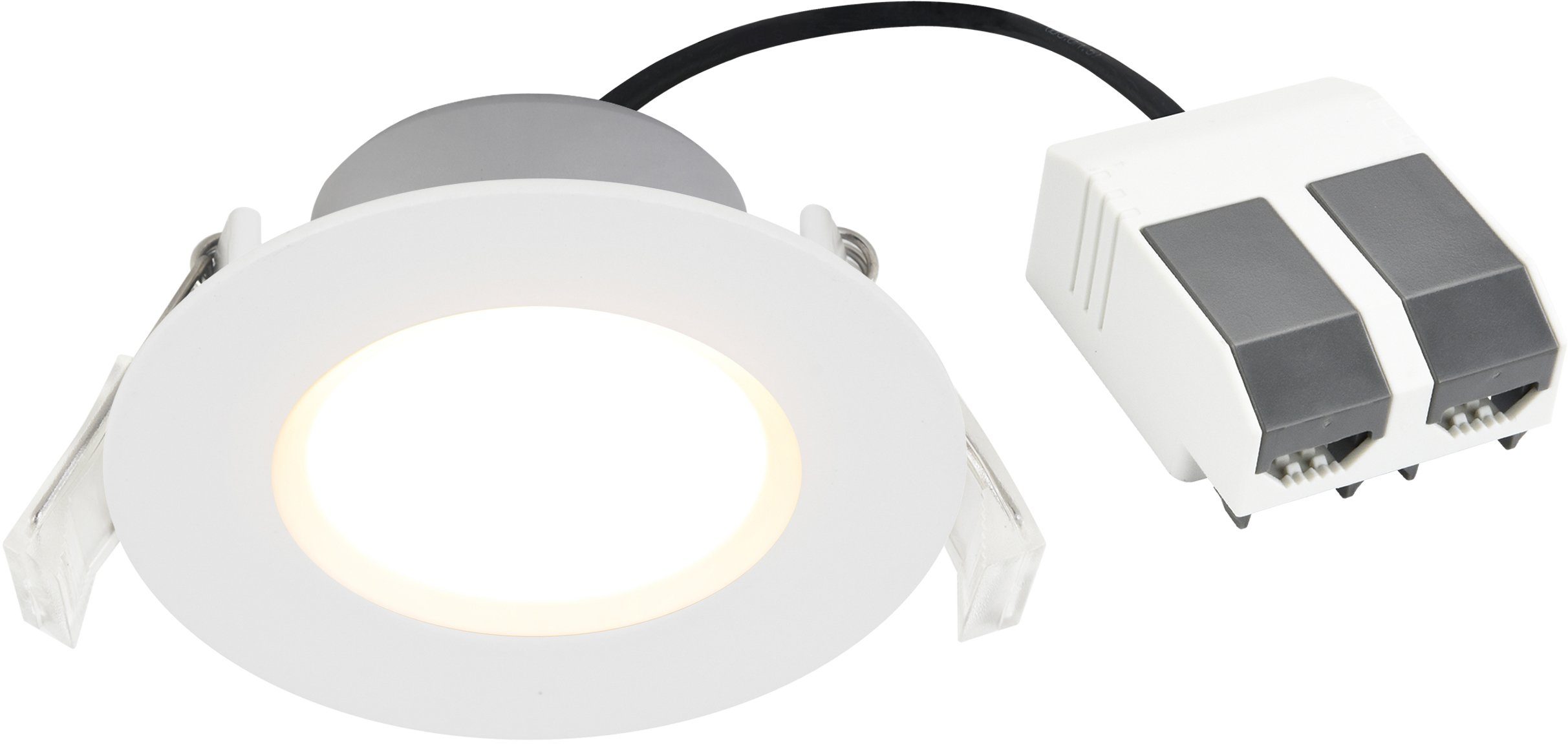 Nordlux Deckenstrahler Siege, LED fest 345 4,7W IP65 inkl. Warmweiß, integriert, LED, Lumen