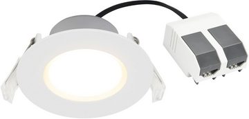 Nordlux Deckenstrahler Siege, LED fest integriert, Warmweiß, inkl. 4,7W LED, 345 Lumen, IP65