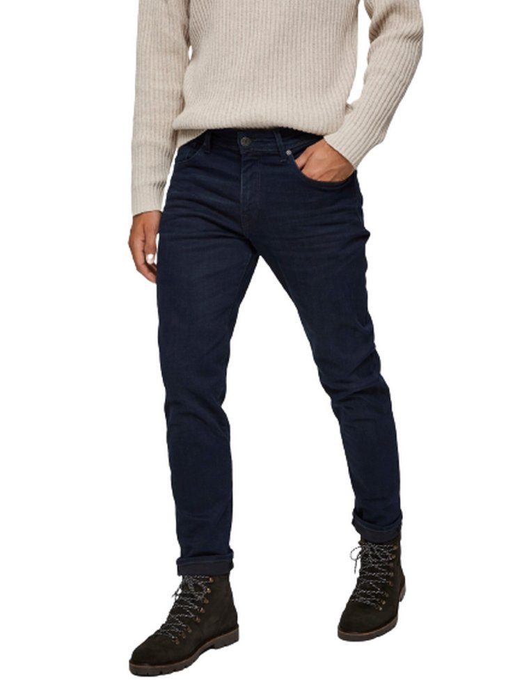 SELECTED HOMME Straight-Jeans STRAIGHT SCOTT Jeanshose mit Stretch