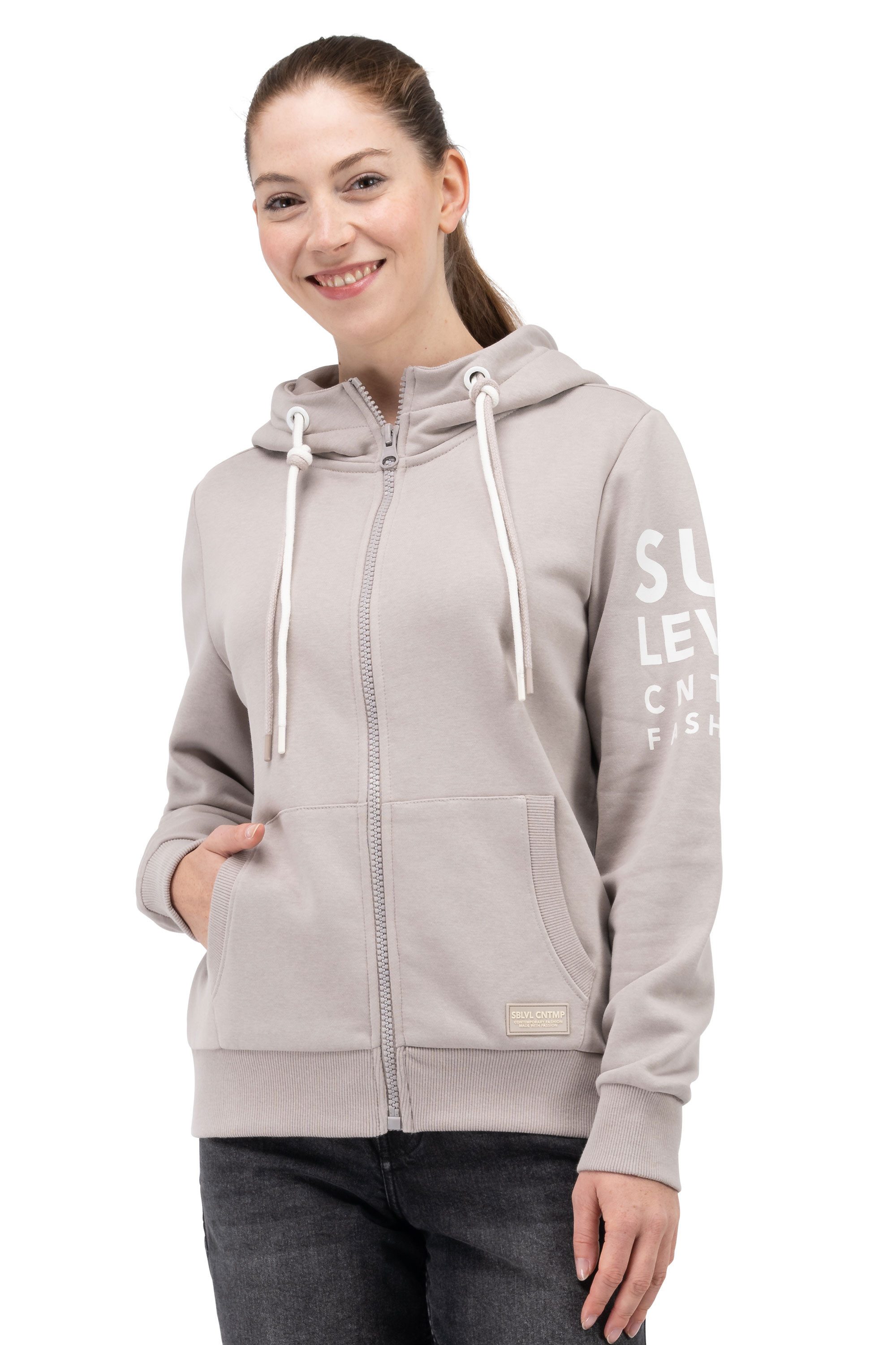SUBLEVEL Kapuzenpullover Hoodie Damen Kapuzenpullover Kapuzenjacke günstig online kaufen