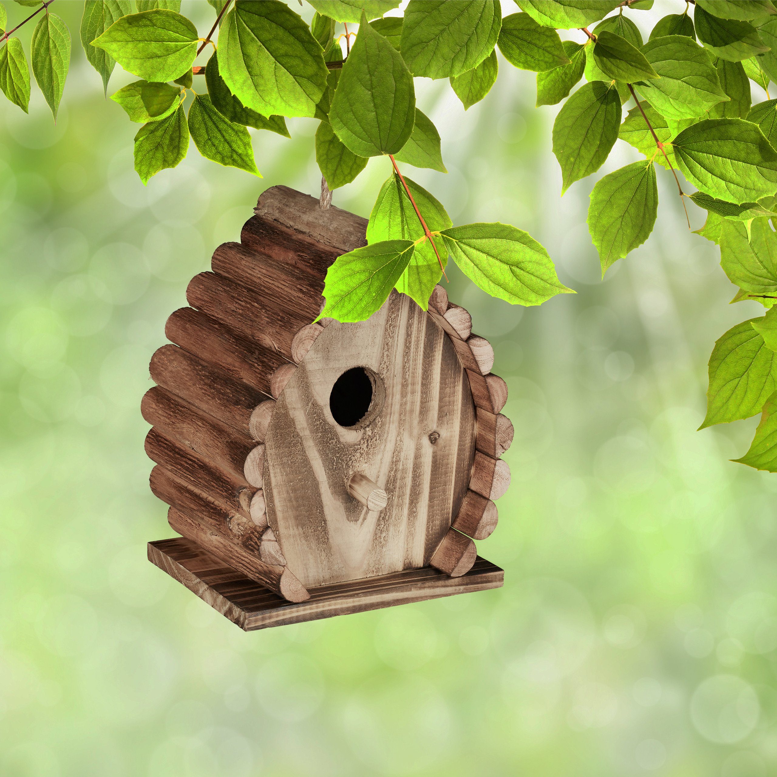 Deko Vogelhaus Vogelhaus relaxdays Holz aus