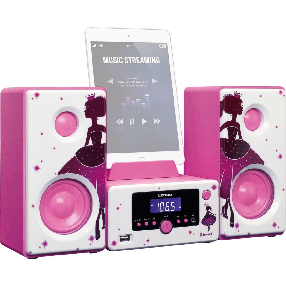 Lenco MC-020 Princess Microanlage