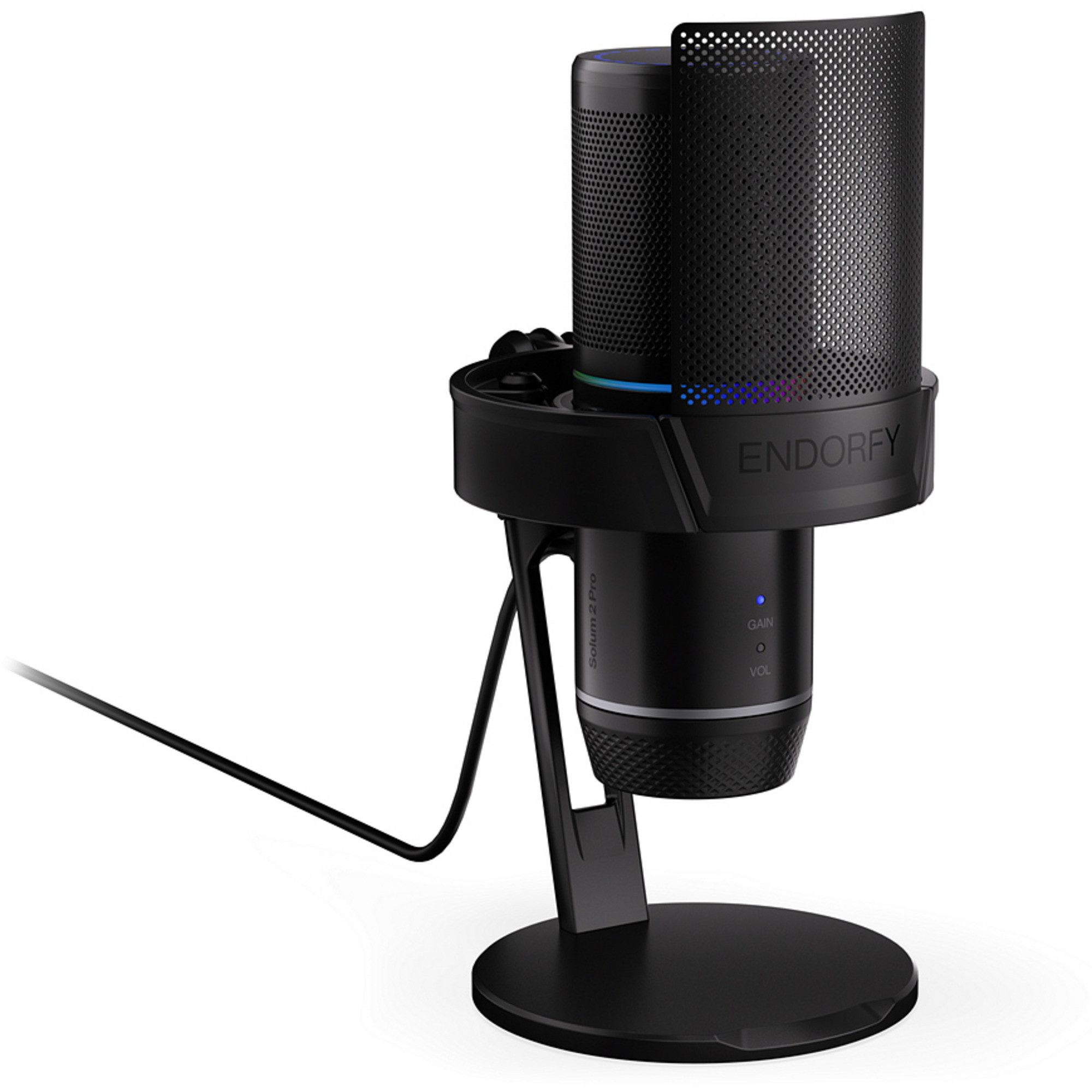 ENDORFY Mikrofon ENDORFY Solum 2 Pro, Mikrofon, (USB-C, RGB-Zone)