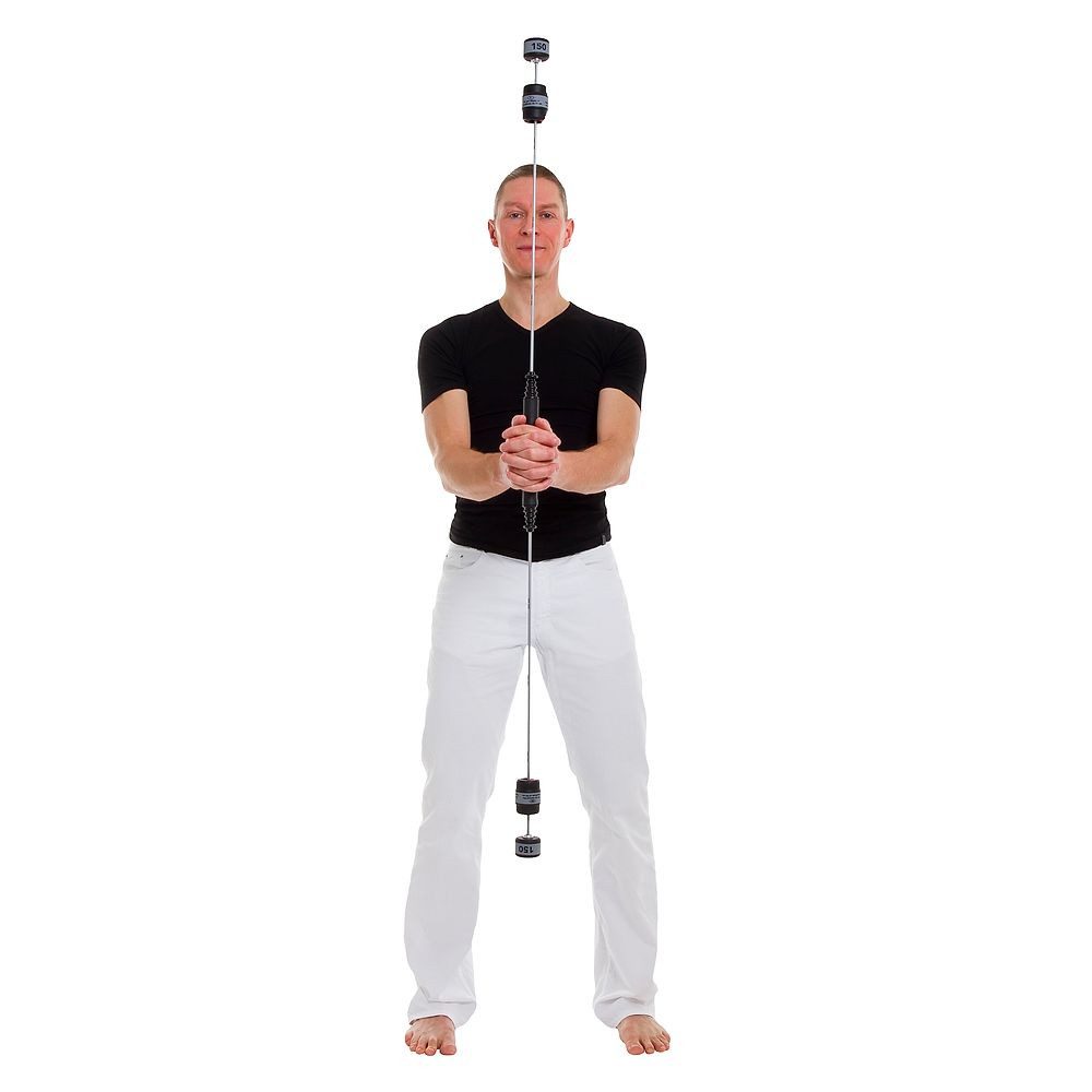 Haider Bioswing Swingstick Schwingstab Improve, Training spricht viele Muskelgruppen gezielt an