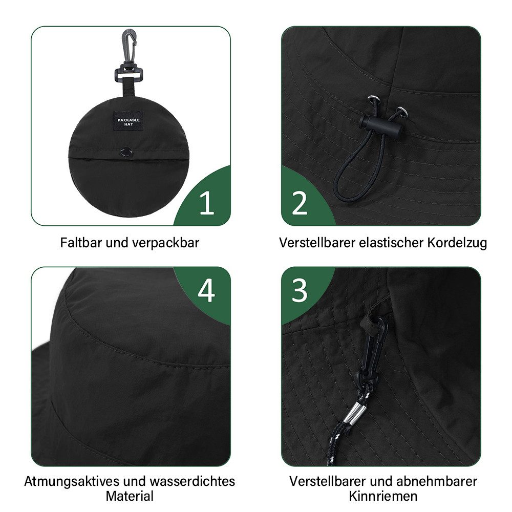 ZEUOPQ Sonnenhut Sonnenhut Faltbarer Damen- und günstig online kaufen