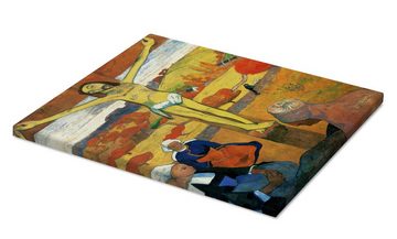 Posterlounge Leinwandbild Paul Gauguin, Der gelbe Christus, Malerei