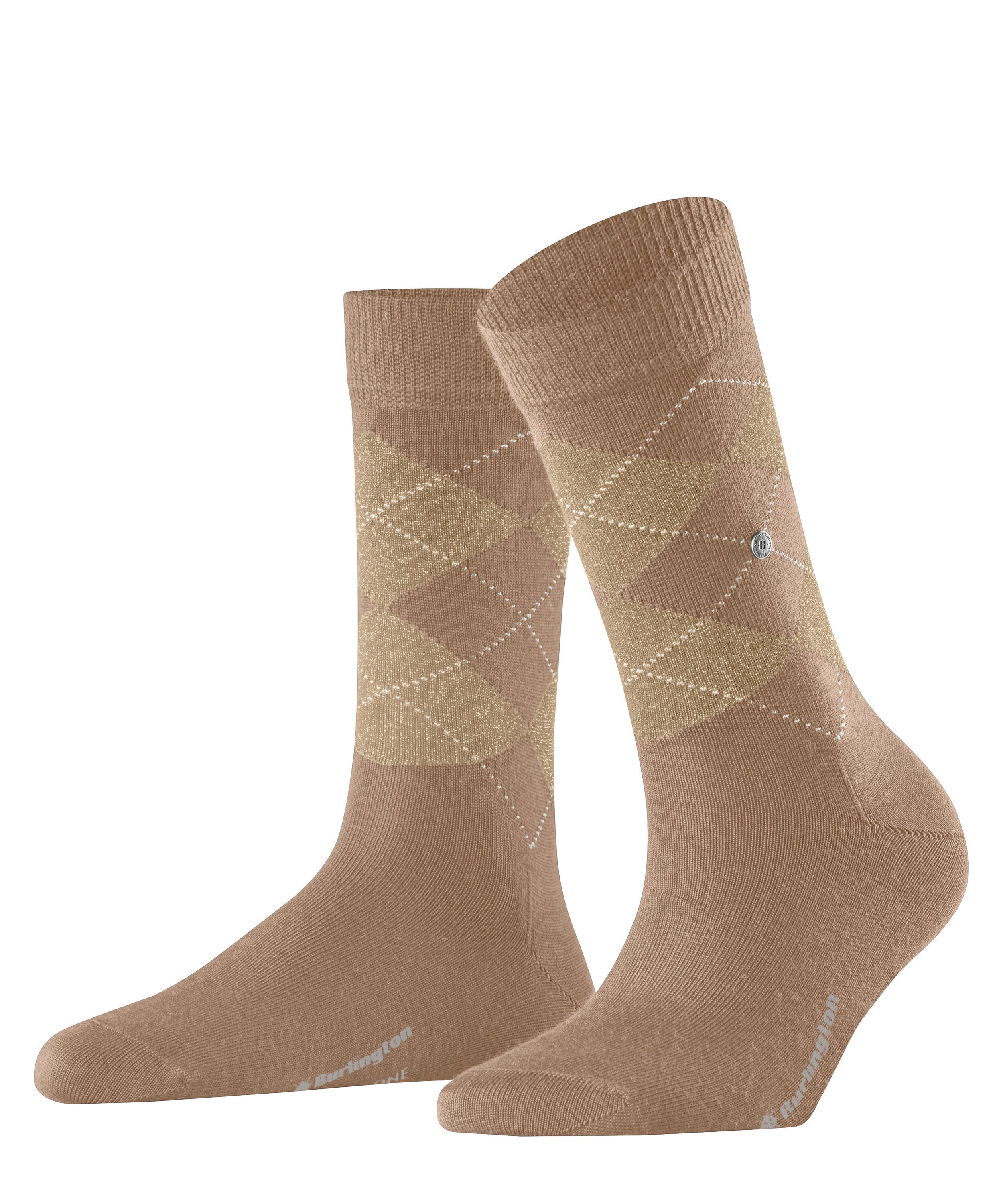 Burlington Socken Burlington Marylebone Glitter Damen (1-Paar) mit wärmender Schurwolle & Lurexfäden
