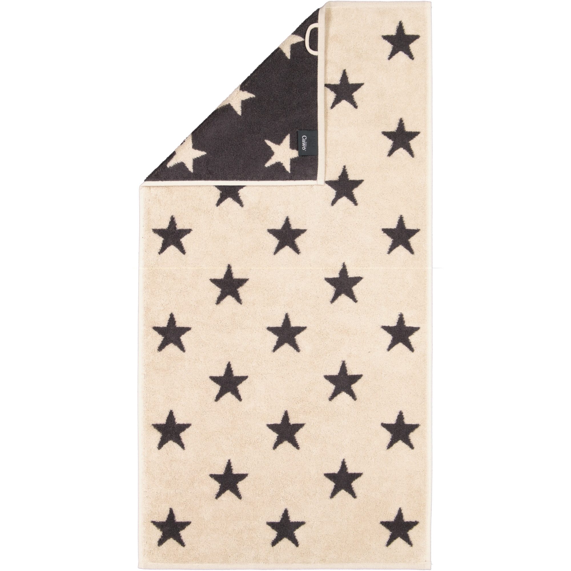 Cawö Handtücher NEW STARS Sterne groß 6260, 100% Baumwolle (1-St)