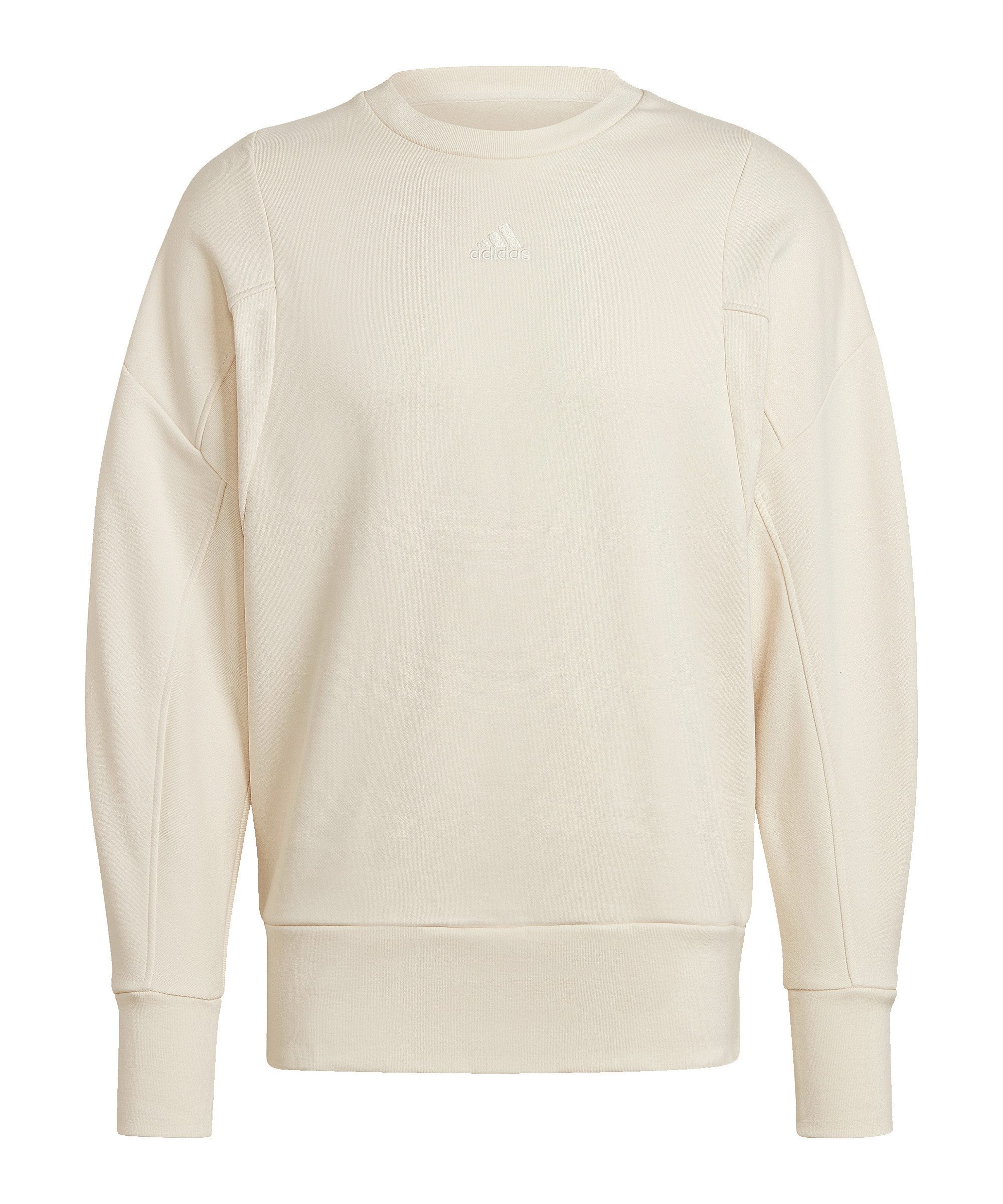 adidas Performance Sweater Studio Lounge Sweatshirt Beige