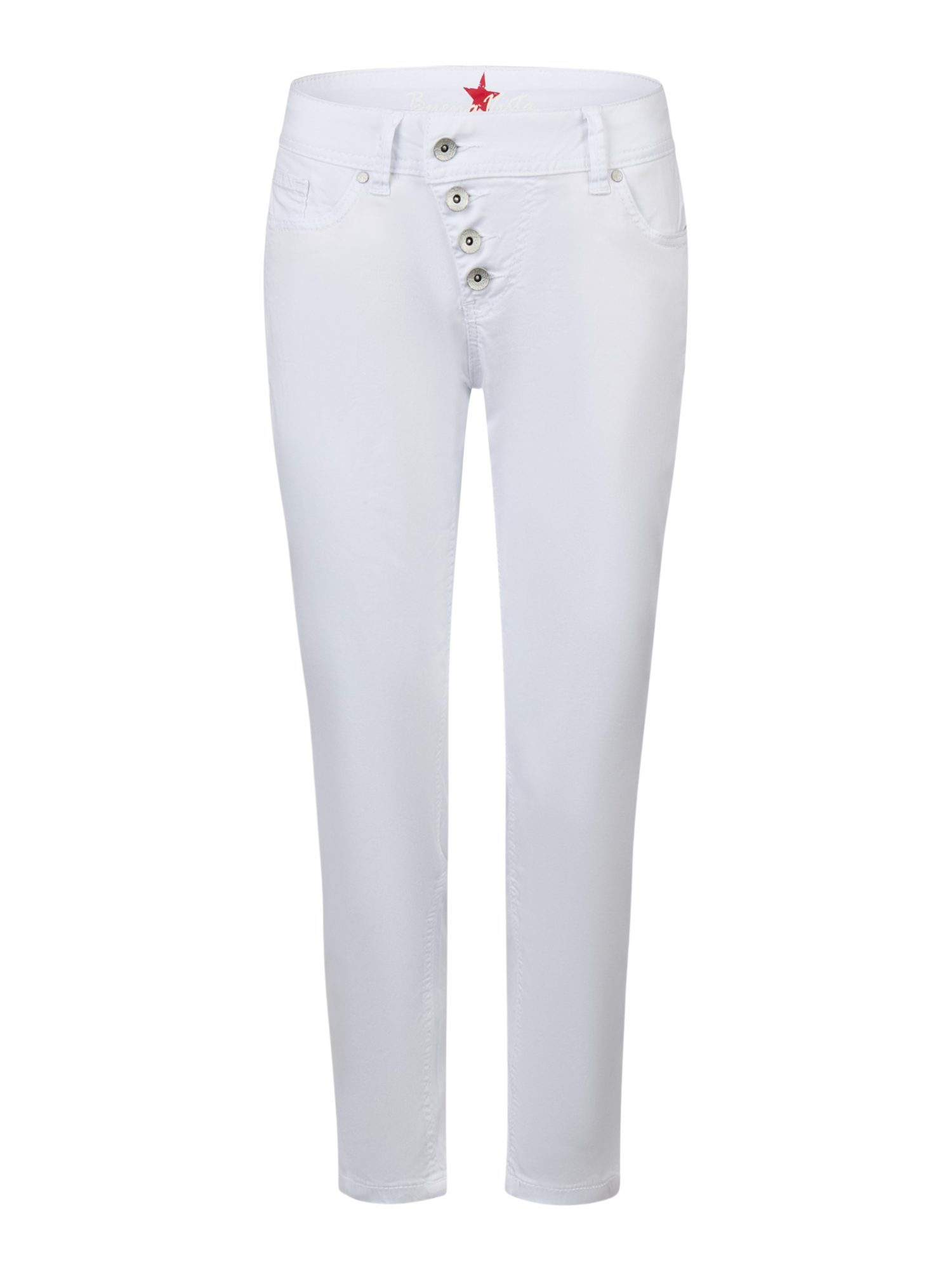 Buena Vista Stoffhose weiß,Casual,Baumwolle,Unifarben,Regular Fit