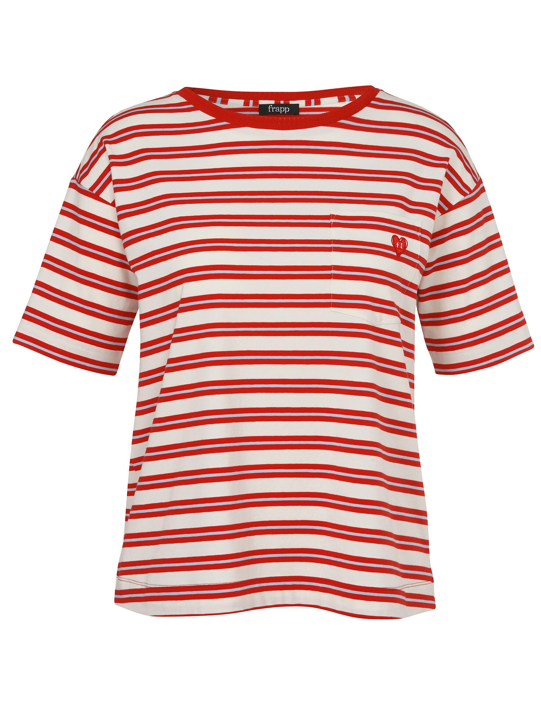 FRAPP Rundhalsshirt (1-tlg) Große Größen