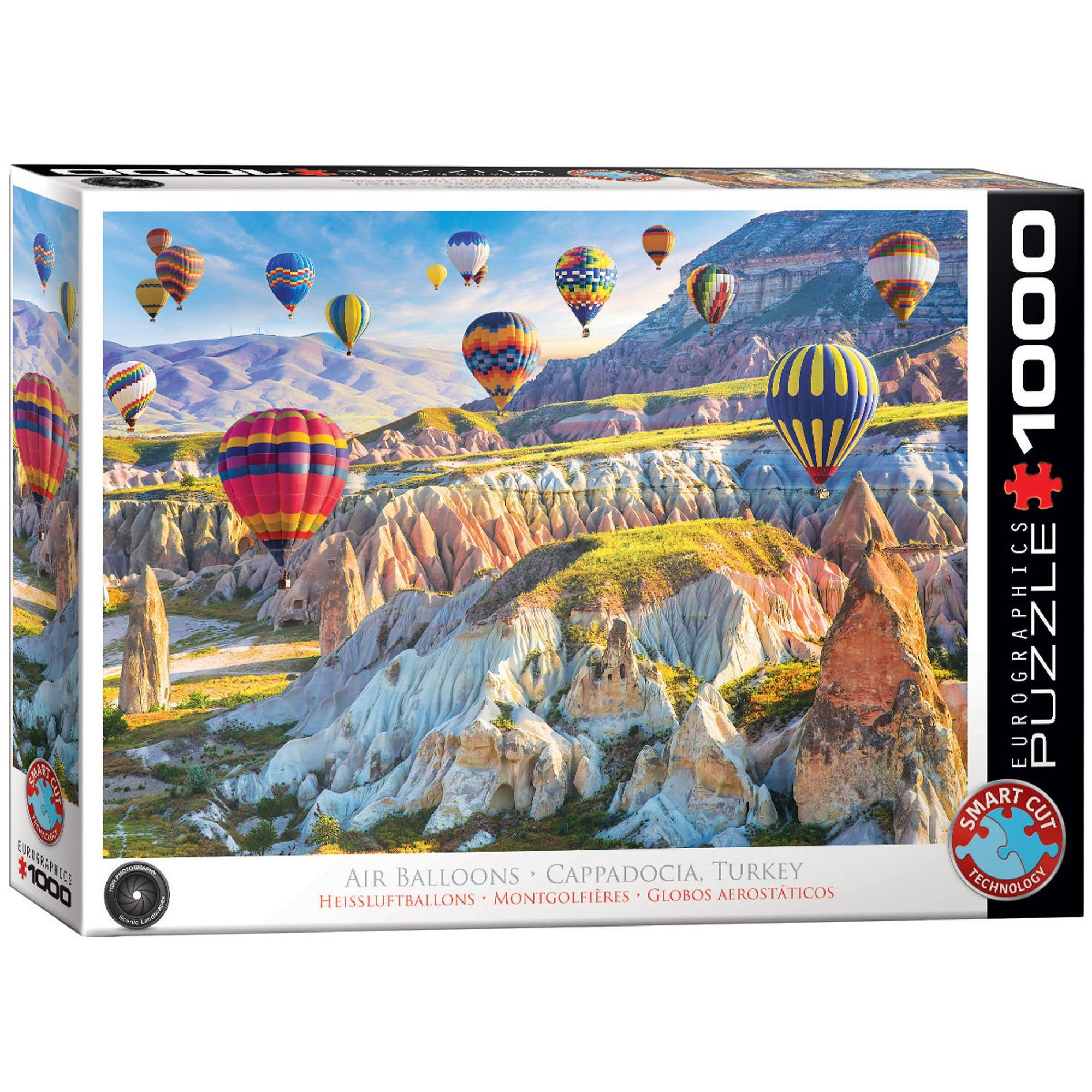 Puzzle 68x48 Teile Puzzle Puzzleteile - - Heißfluftballons Türkei cm, empireposter 1000 Capadoccia