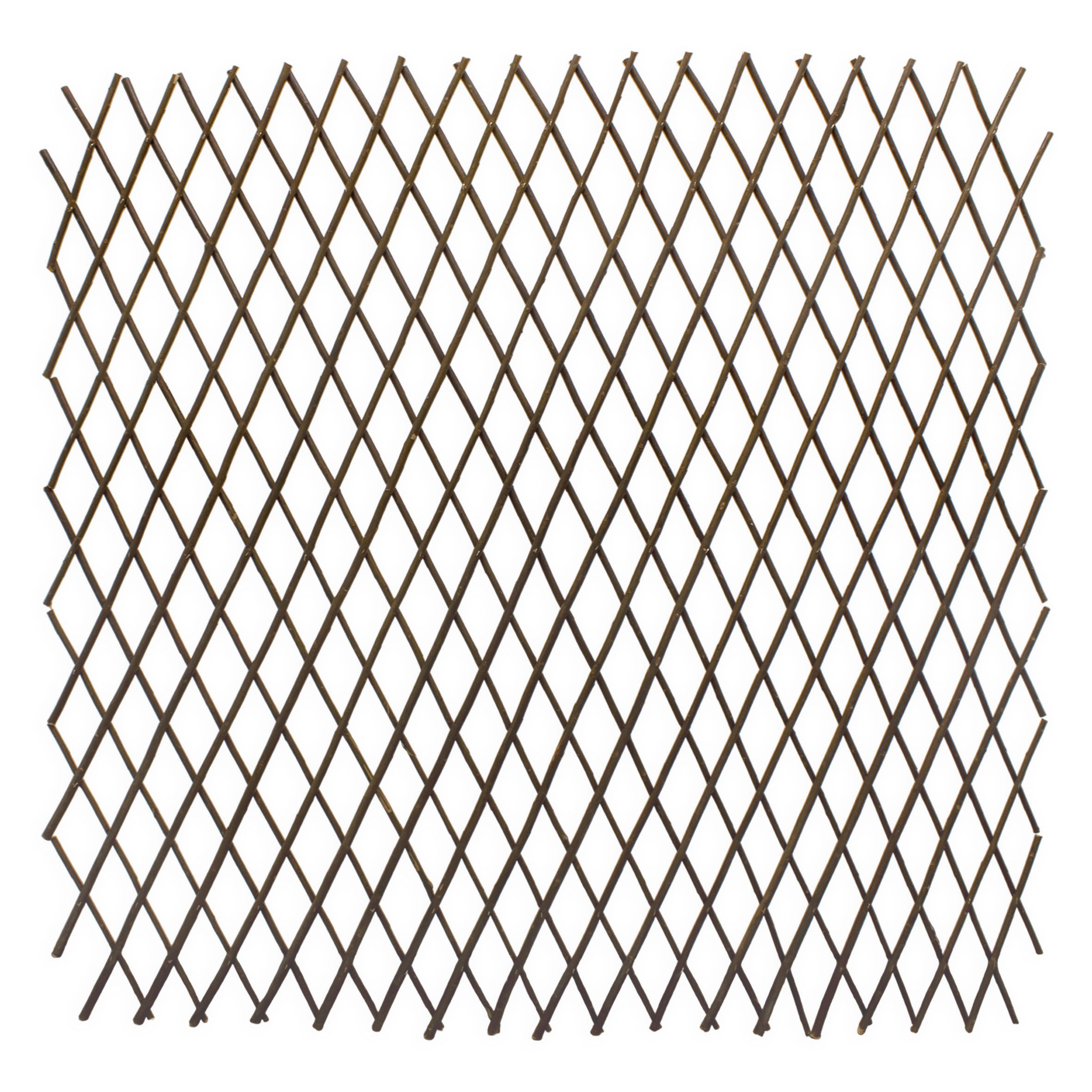 Spetebo Rankgitter Weide ausziehbar - 140 x 110 cm