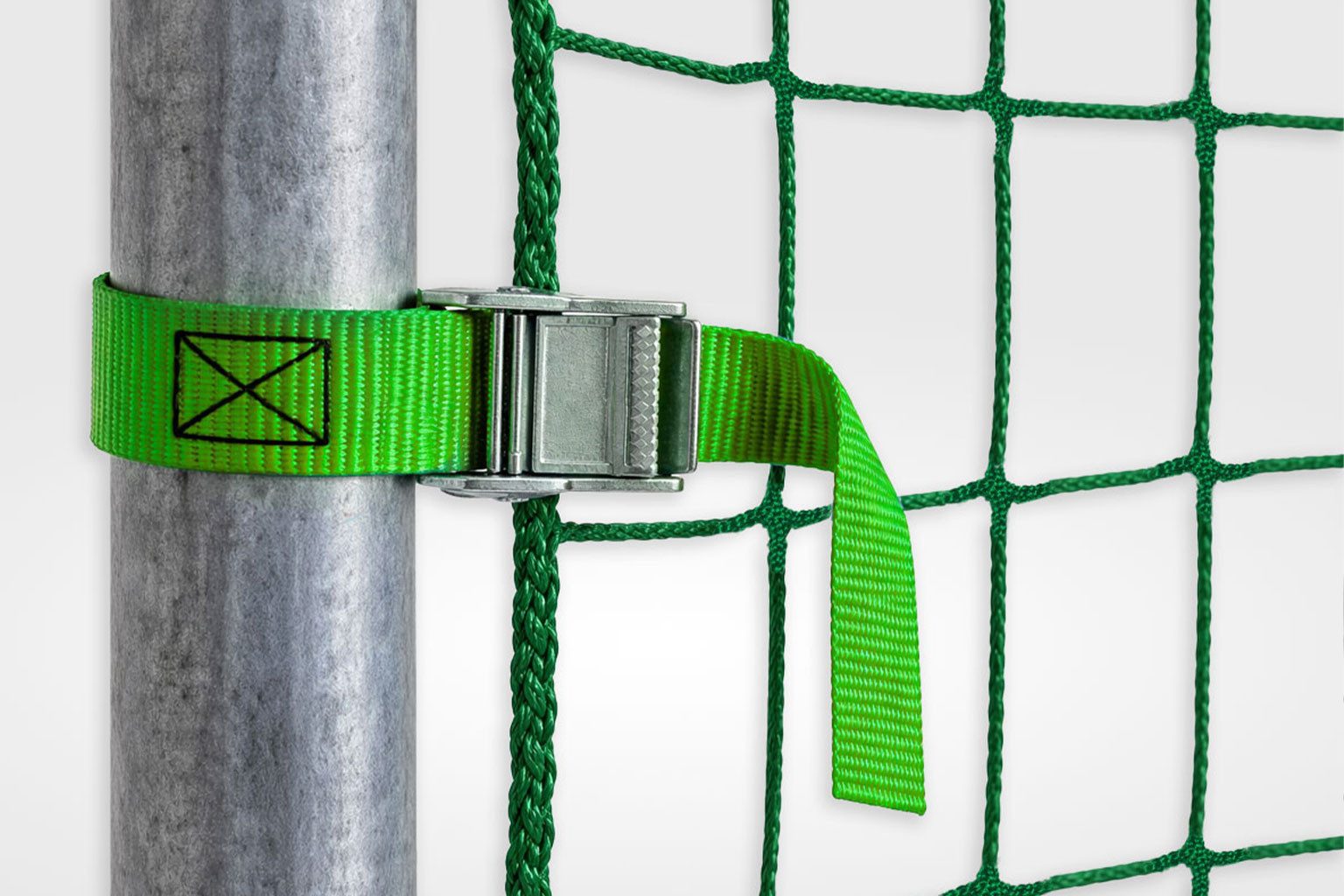 AEGITEX Schutznetz Seitenschutznetz 2x10m - 2x5m mit angenähten GSV