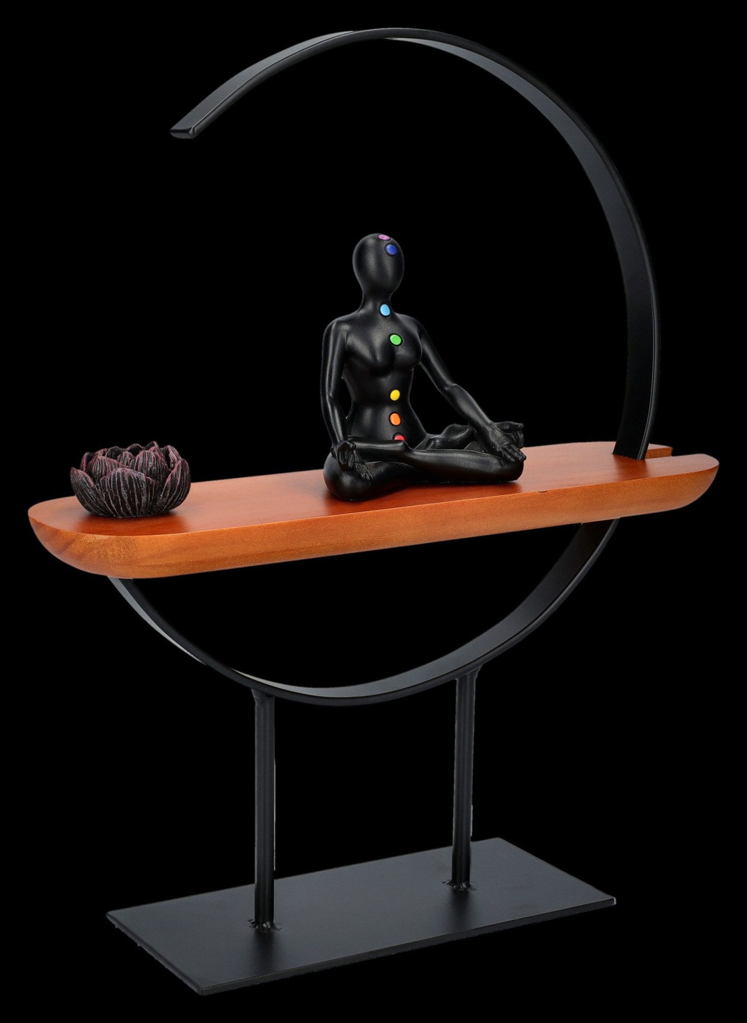 Figuren Shop GmbH Dekofigur Dekofigur mit Ständer - Chakra Meditation - Dek günstig online kaufen