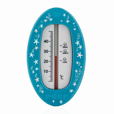 Reer Badethermometer Oval Blau