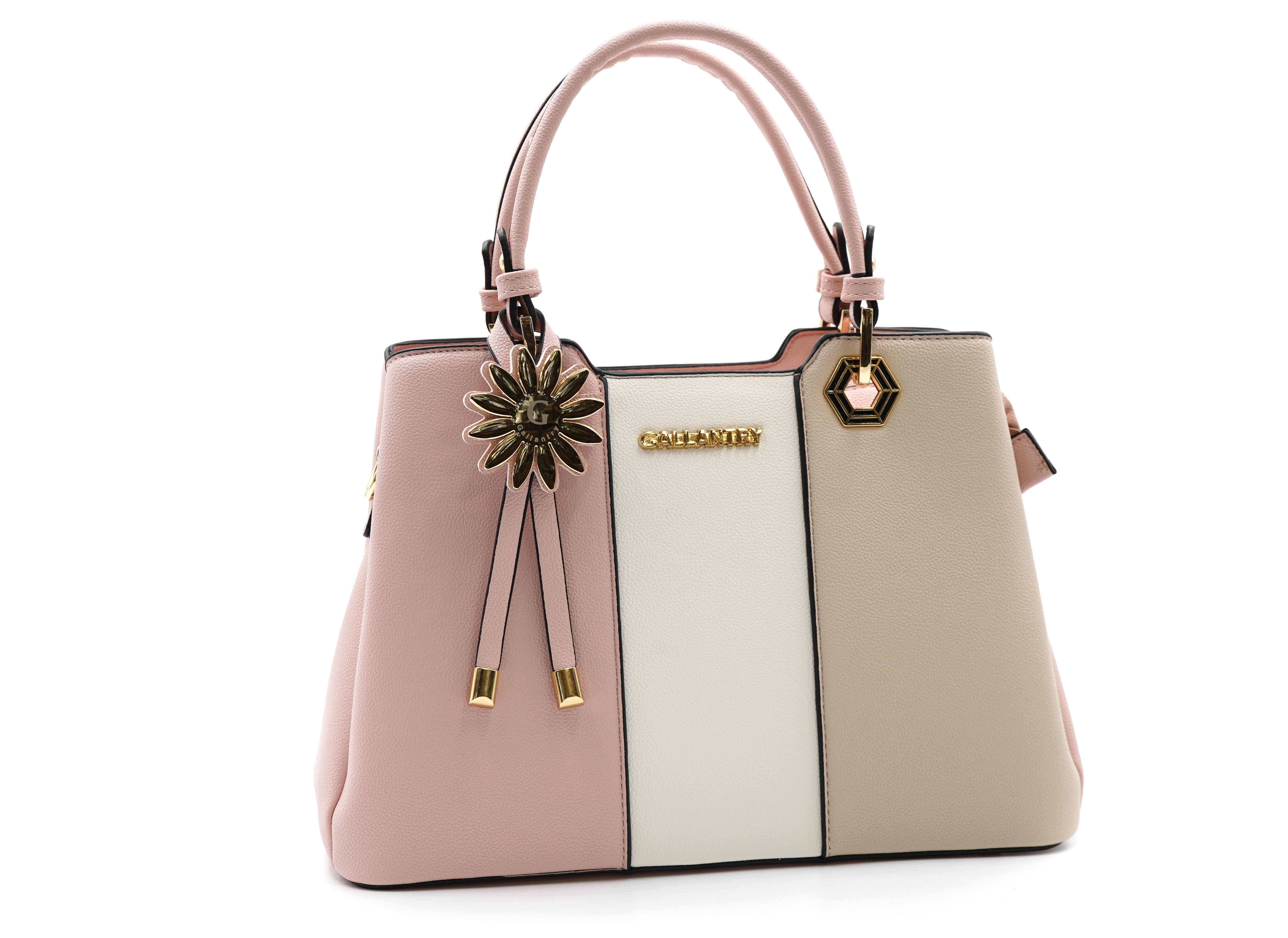 Sonderpostendiscount Handtasche Damenhandtasche verschiedene Farben mit Schultergurt Modell Mailand, Zusätzlicher Schultergurt