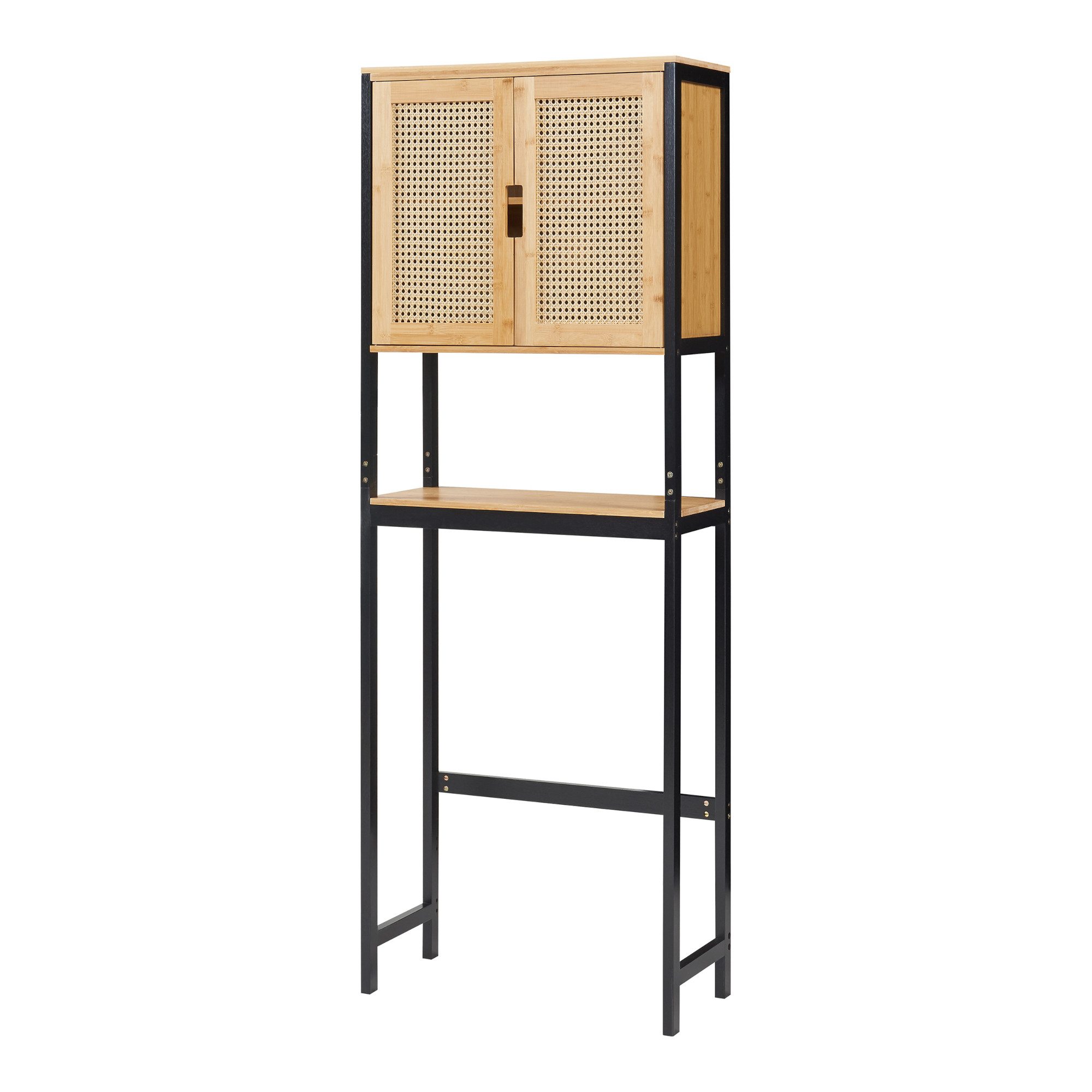 en.casa Badregal, »Tervola« Bambus 172x63x27 cm günstig online kaufen
